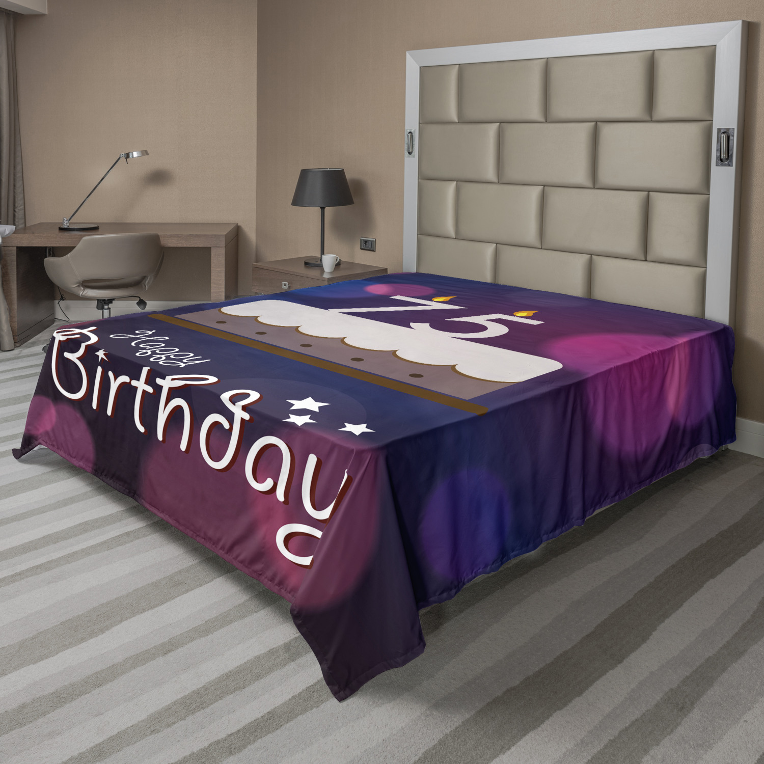 Ambesonne Funky Abstract Flat Sheet Top Sheet Decorative Bedding 6 Sizes - Picture 19 of 42