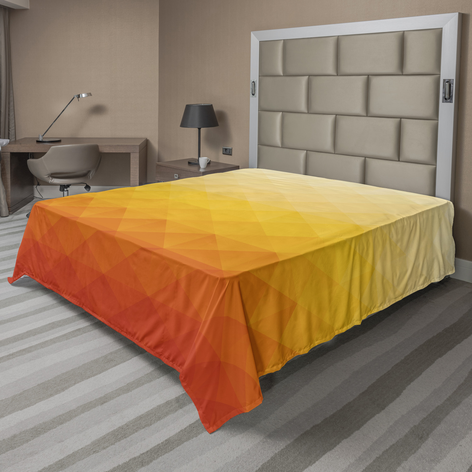 Ambesonne Abstract Concept Flat Sheet Top Sheet Decorative Bedding 6 Sizes - Picture 37 of 42