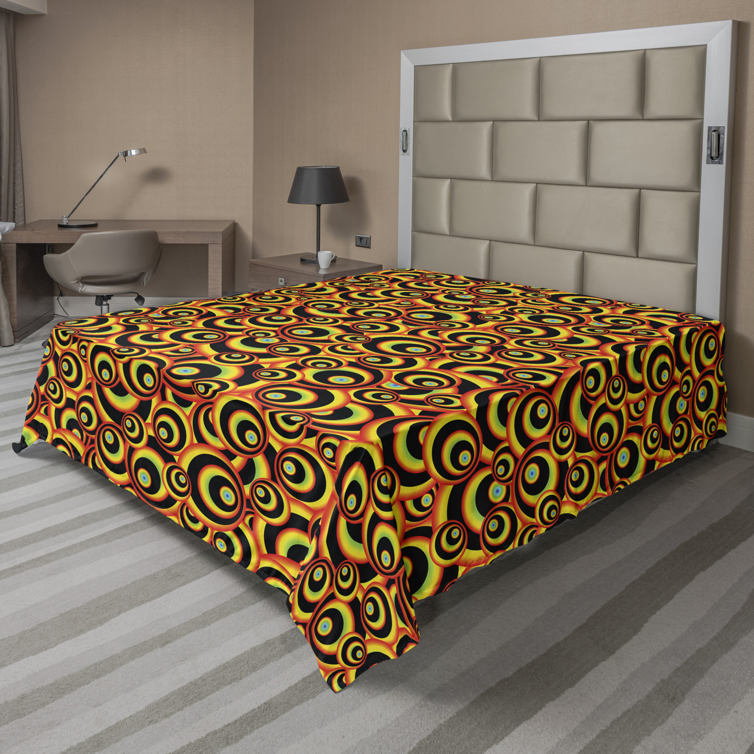 Details about   Ambesonne Abstract Layout Flat Sheet Top Sheet Decorative Bedding 6 Sizes 