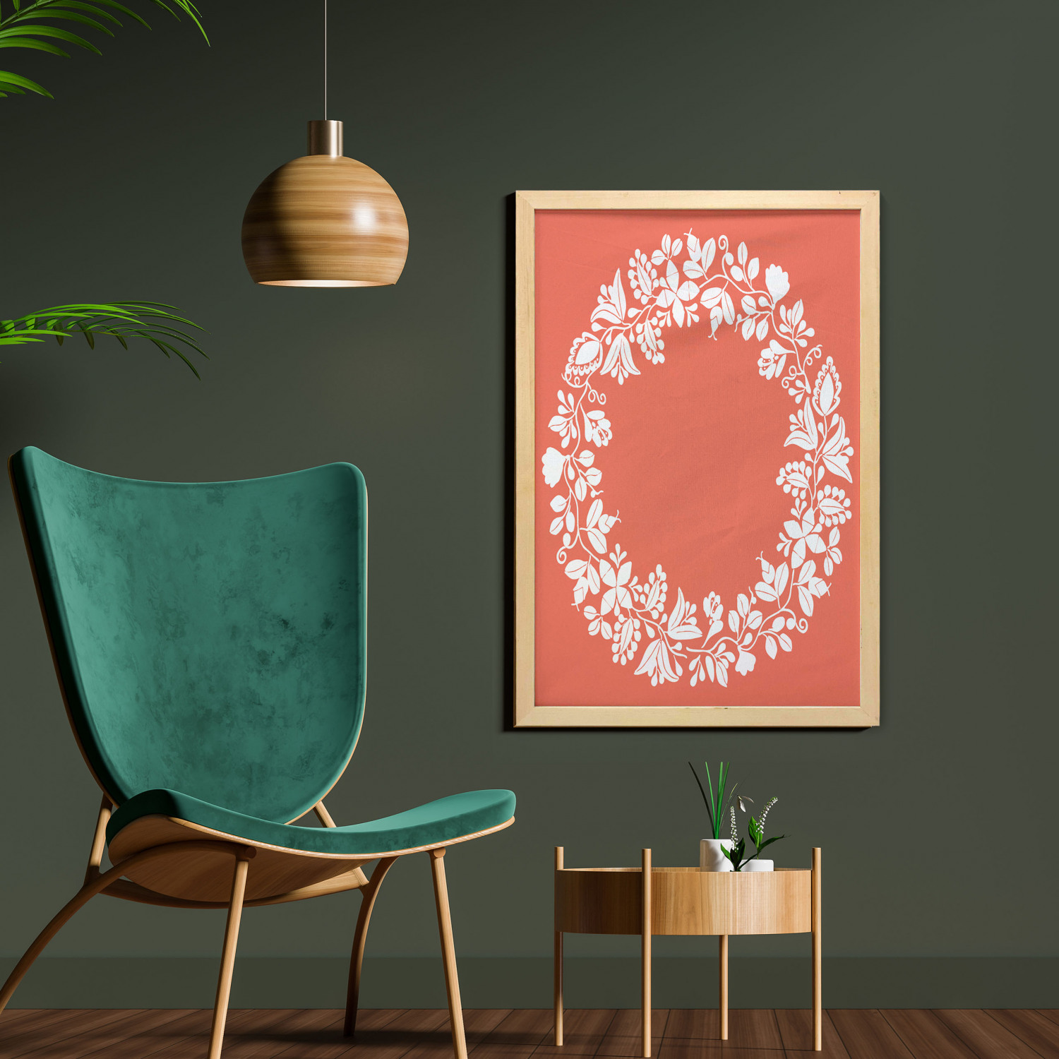 Ambesonne Spring Wall Art with Frame for Bathrooms Living Room Dorms - Picture 65 of 121