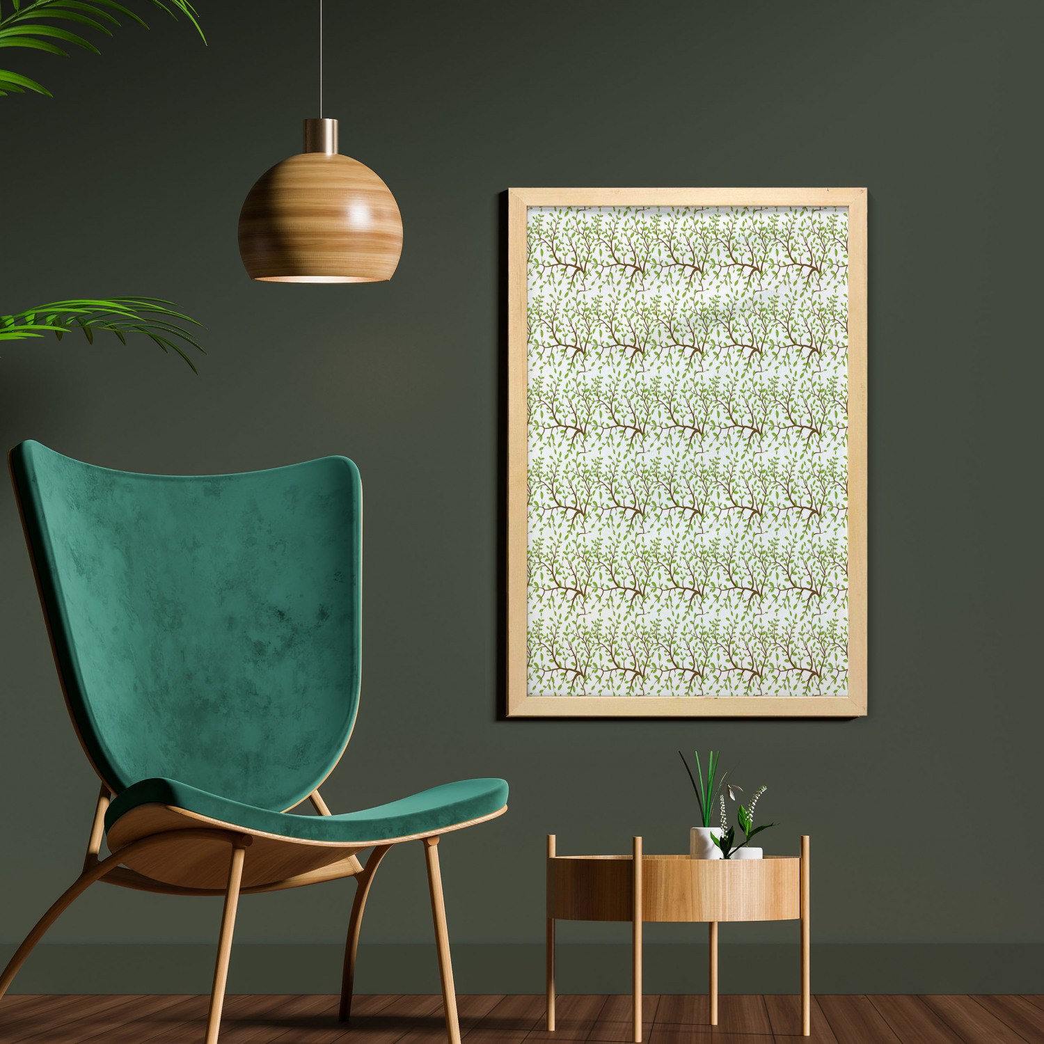 Ambesonne Nature Wall Art with Frame for Bathrooms Living Room Dorms - Picture 97 of 117