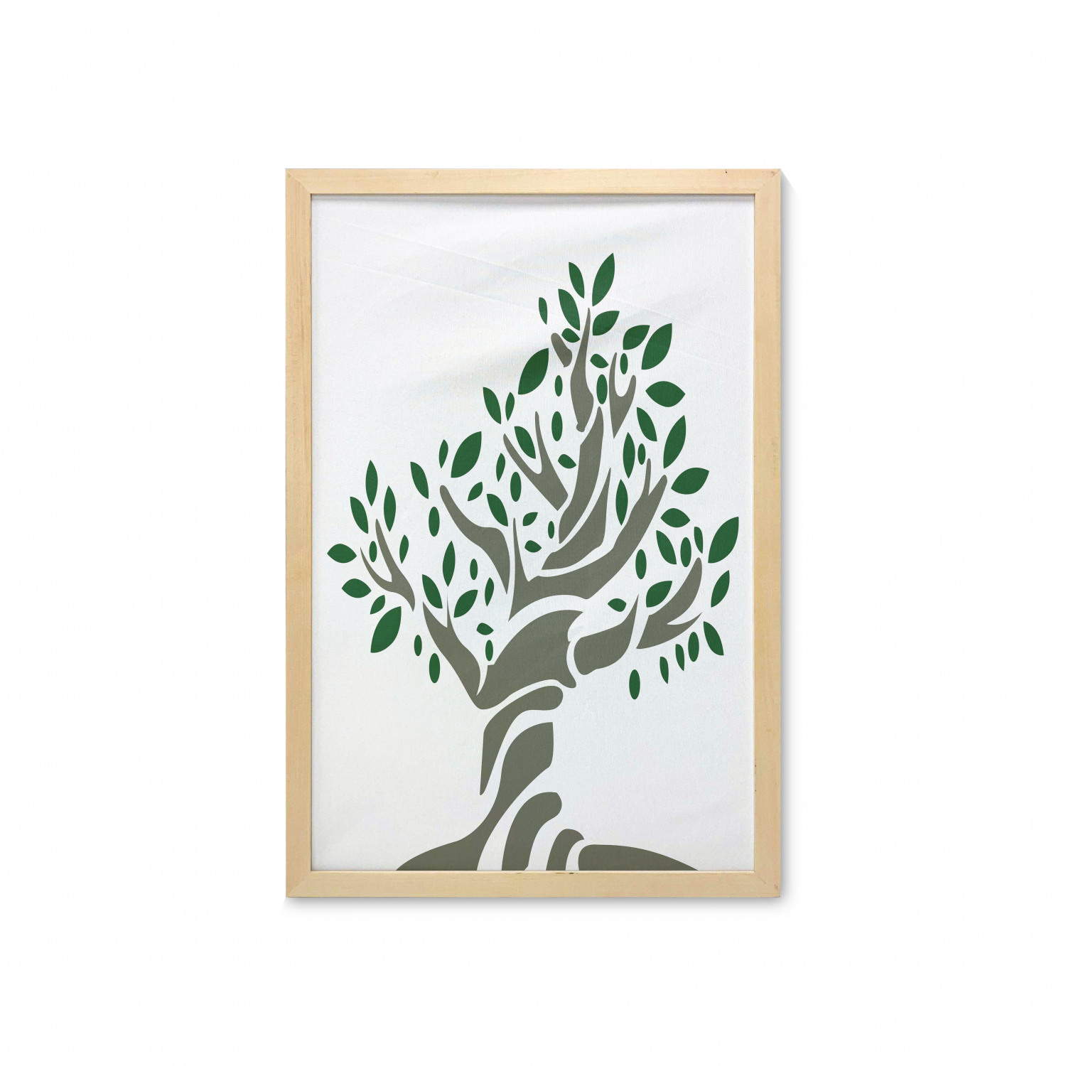 Ambesonne Nature Wall Art with Frame for Bathrooms Living Room Dorms - Picture 72 of 117