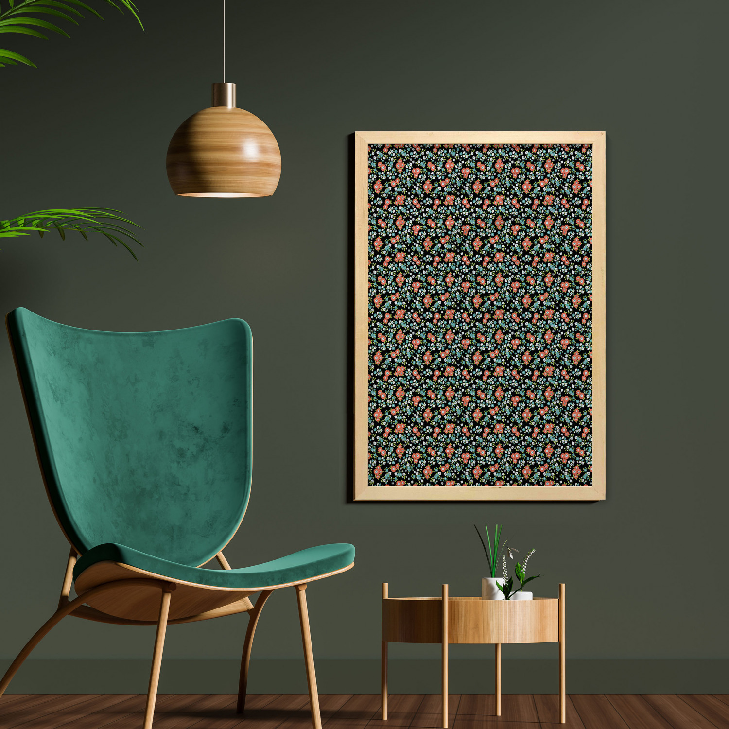 Ambesonne Spring Wall Art with Frame for Bathrooms Living Room Dorms - Picture 49 of 121