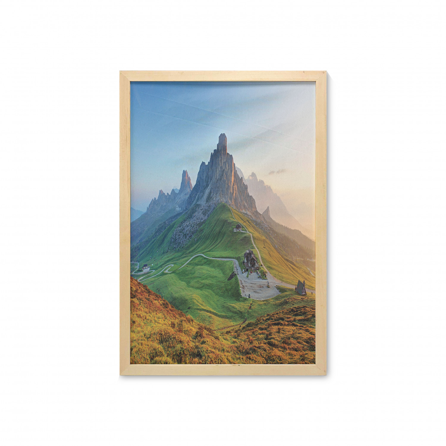 Ambesonne Nature Wall Art with Frame for Bathrooms Living Room Dorms - Picture 92 of 117