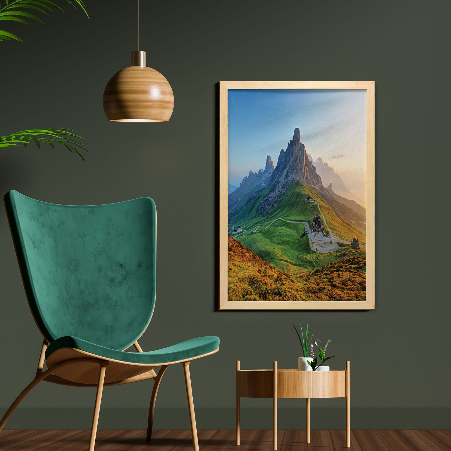 Ambesonne Nature Wall Art with Frame for Bathrooms Living Room Dorms - Picture 93 of 117