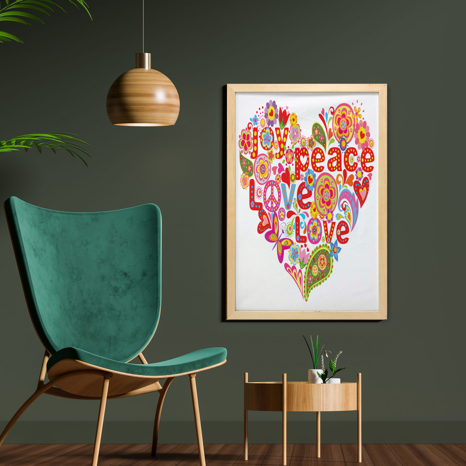 Ambesonne Spring Wall Art with Frame for Bathrooms Living Room Dorms - Picture 55 of 121