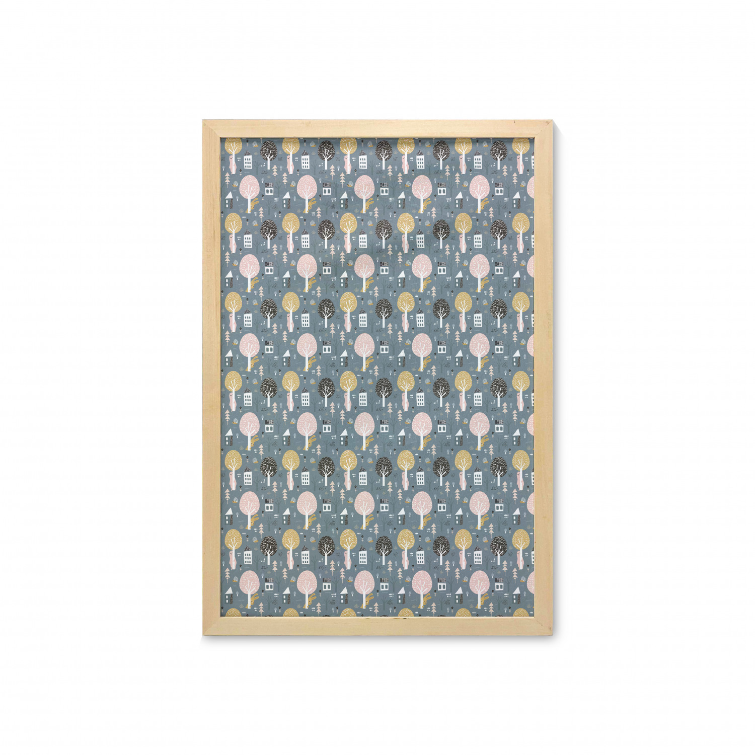 Ambesonne Nature Wall Art with Frame for Bathrooms Living Room Dorms - Picture 14 of 117