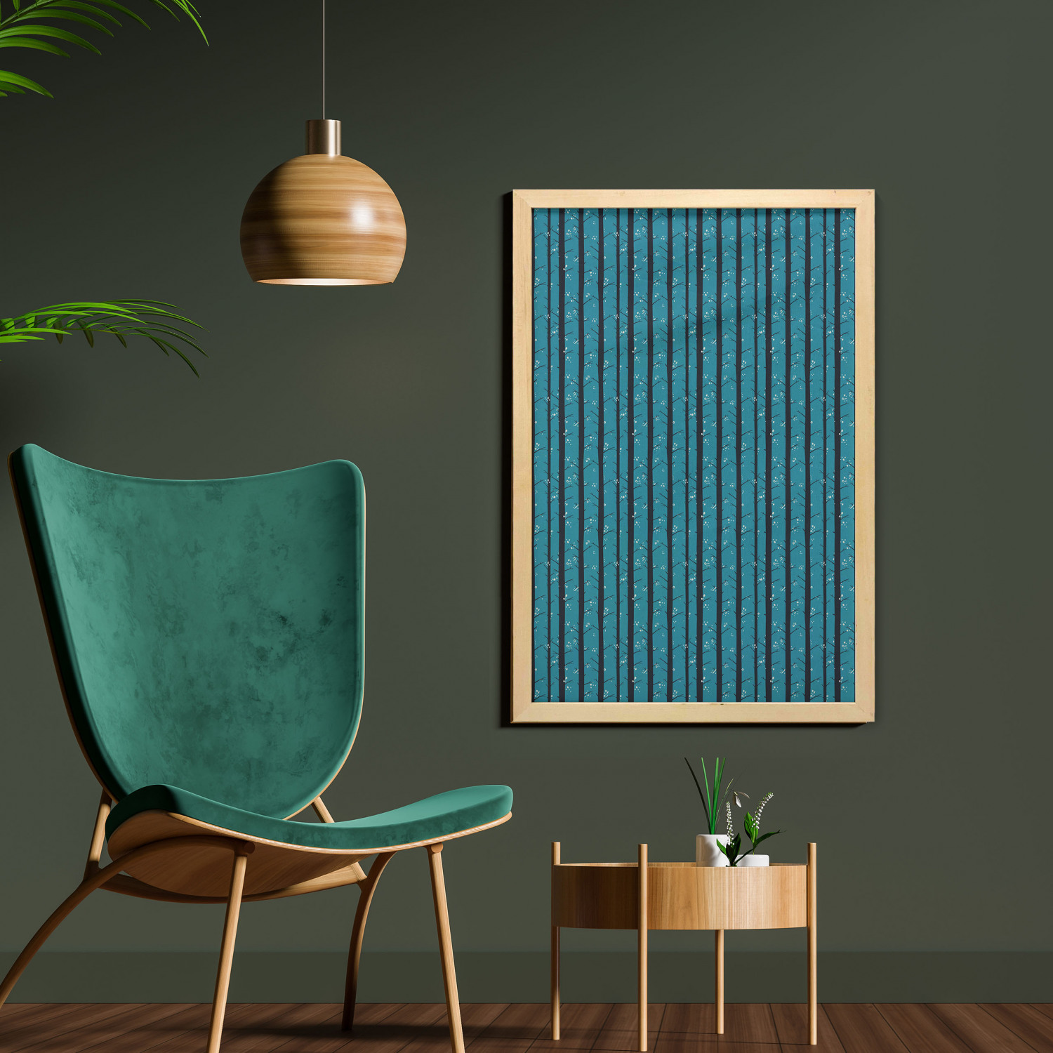 Ambesonne Nature Wall Art with Frame for Bathrooms Living Room Dorms - Picture 47 of 117