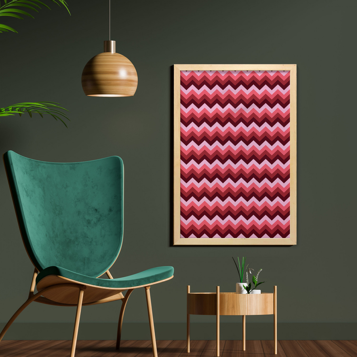 Ambesonne Pink Wall Art with Frame for Bathrooms Living Room Dorms - Picture 65 of 123