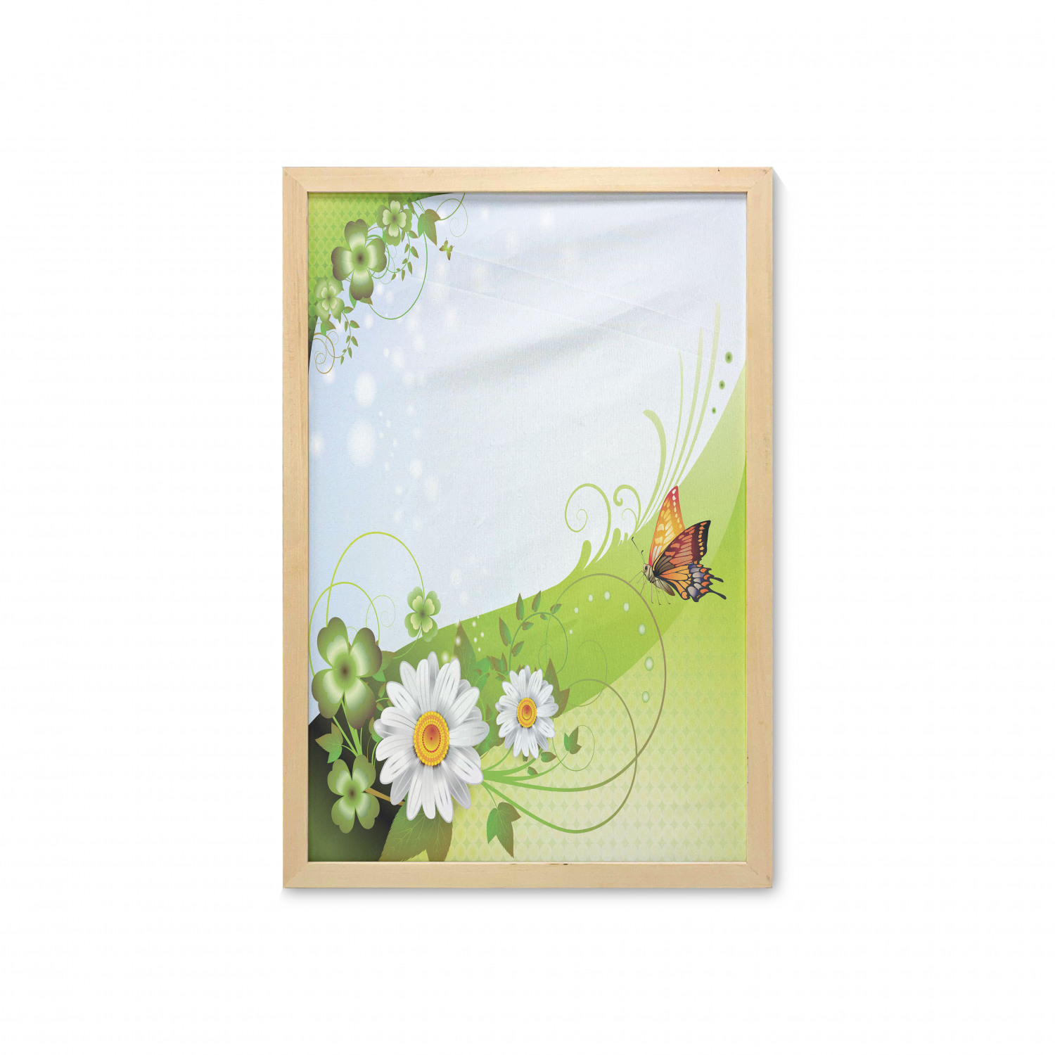 Ambesonne Nature Wall Art with Frame for Bathrooms Living Room Dorms - Picture 78 of 117