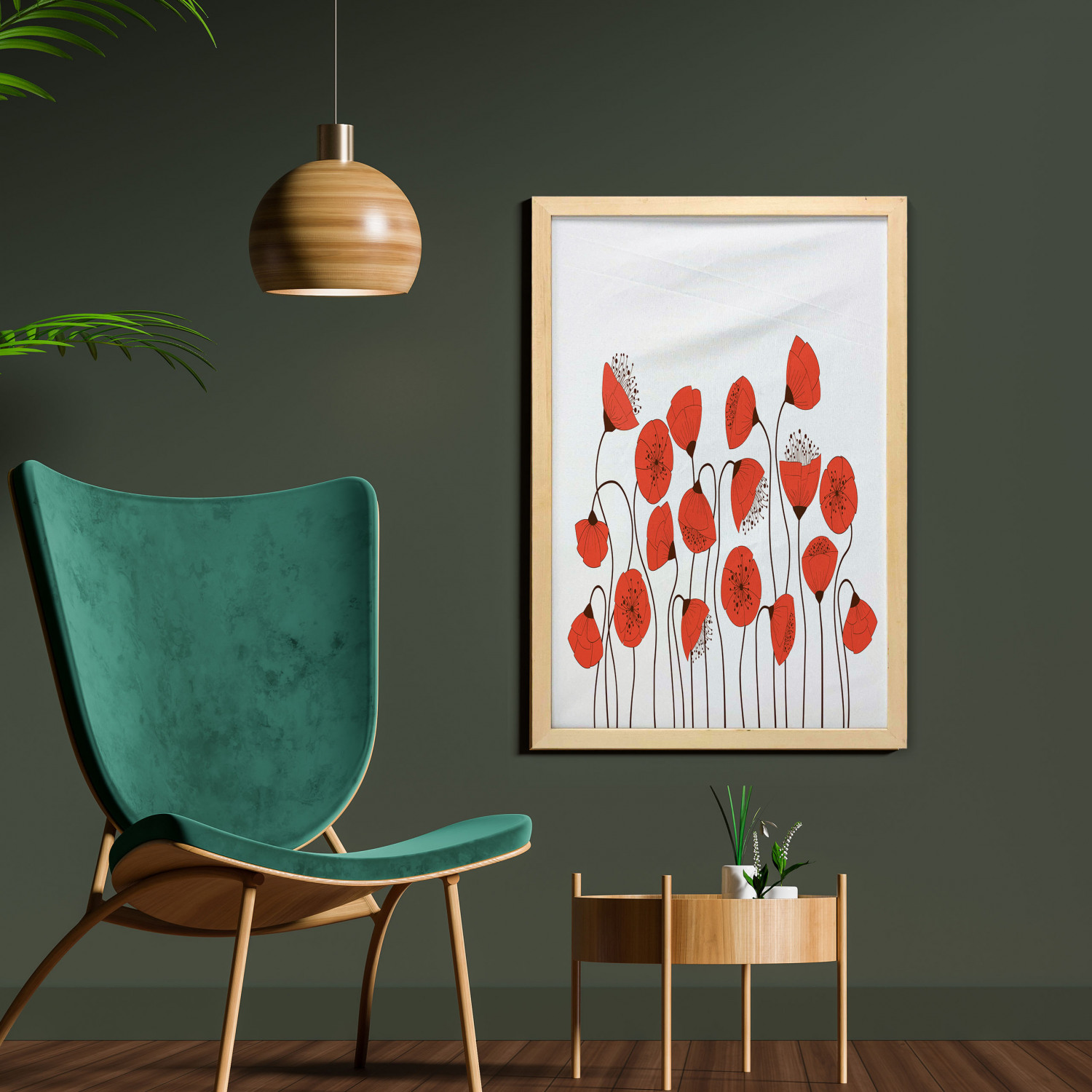 Ambesonne Nature Wall Art with Frame for Bathrooms Living Room Dorms - Picture 89 of 117