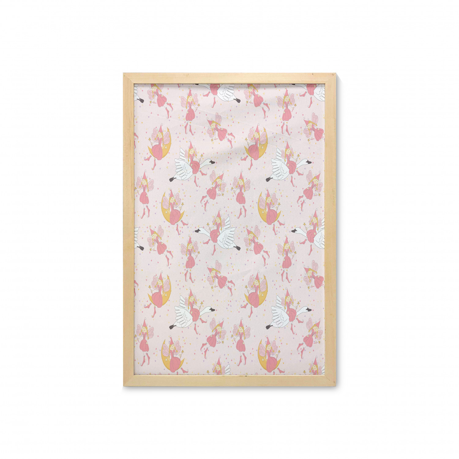 Ambesonne Pink Wall Art with Frame for Bathrooms Living Room Dorms - Picture 44 of 123