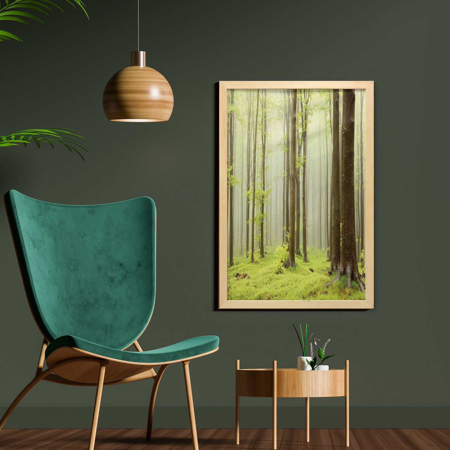 Ambesonne Spring Wall Art with Frame for Bathrooms Living Room Dorms - Picture 59 of 121