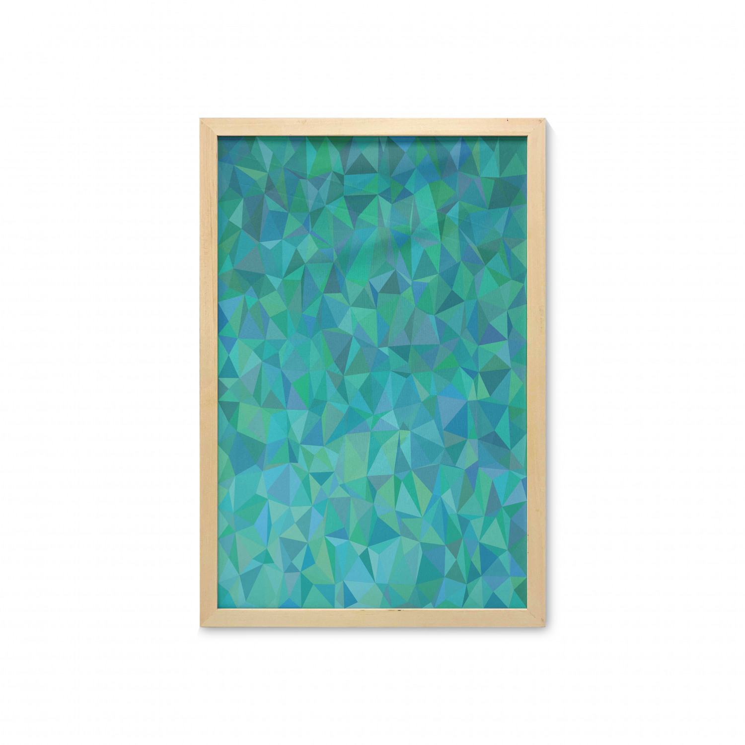Ambesonne Abstract Shape Wall Art with Frame for Bathrooms Living Room Dorms - Picture 88 of 101