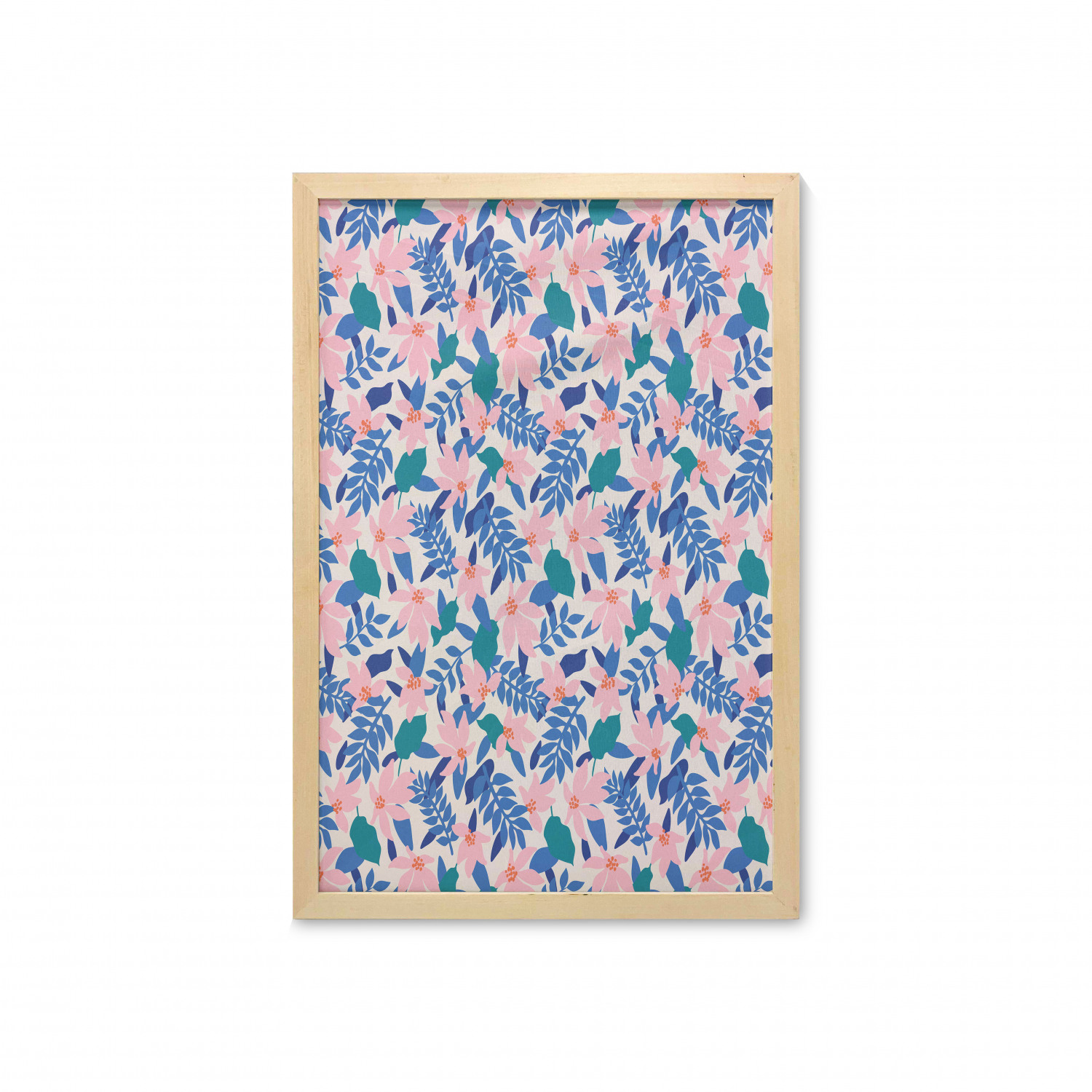 Ambesonne Abstract Shape Wall Art with Frame for Bathrooms Living Room Dorms - Picture 82 of 101