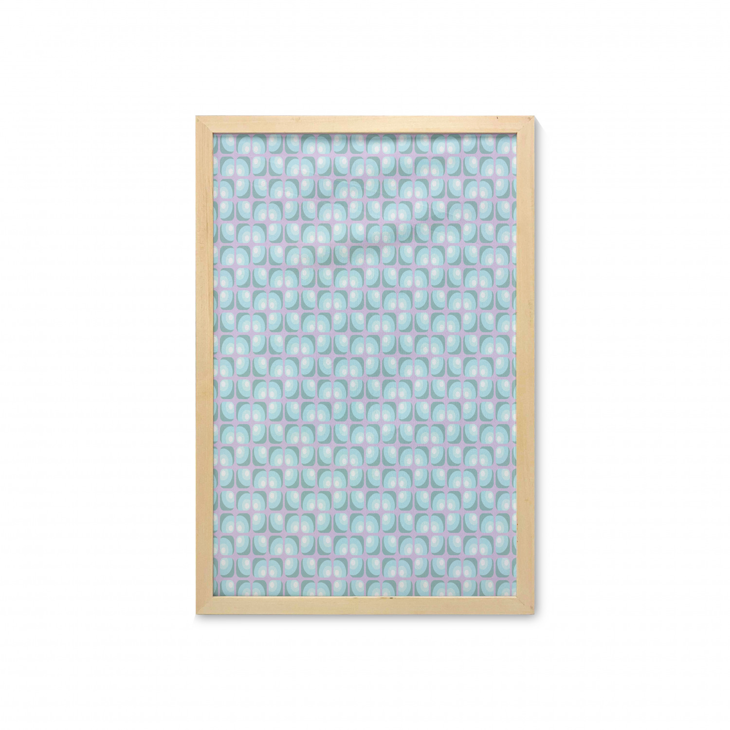 Ambesonne Abstract Shape Wall Art with Frame for Bathrooms Living Room Dorms - Picture 80 of 101