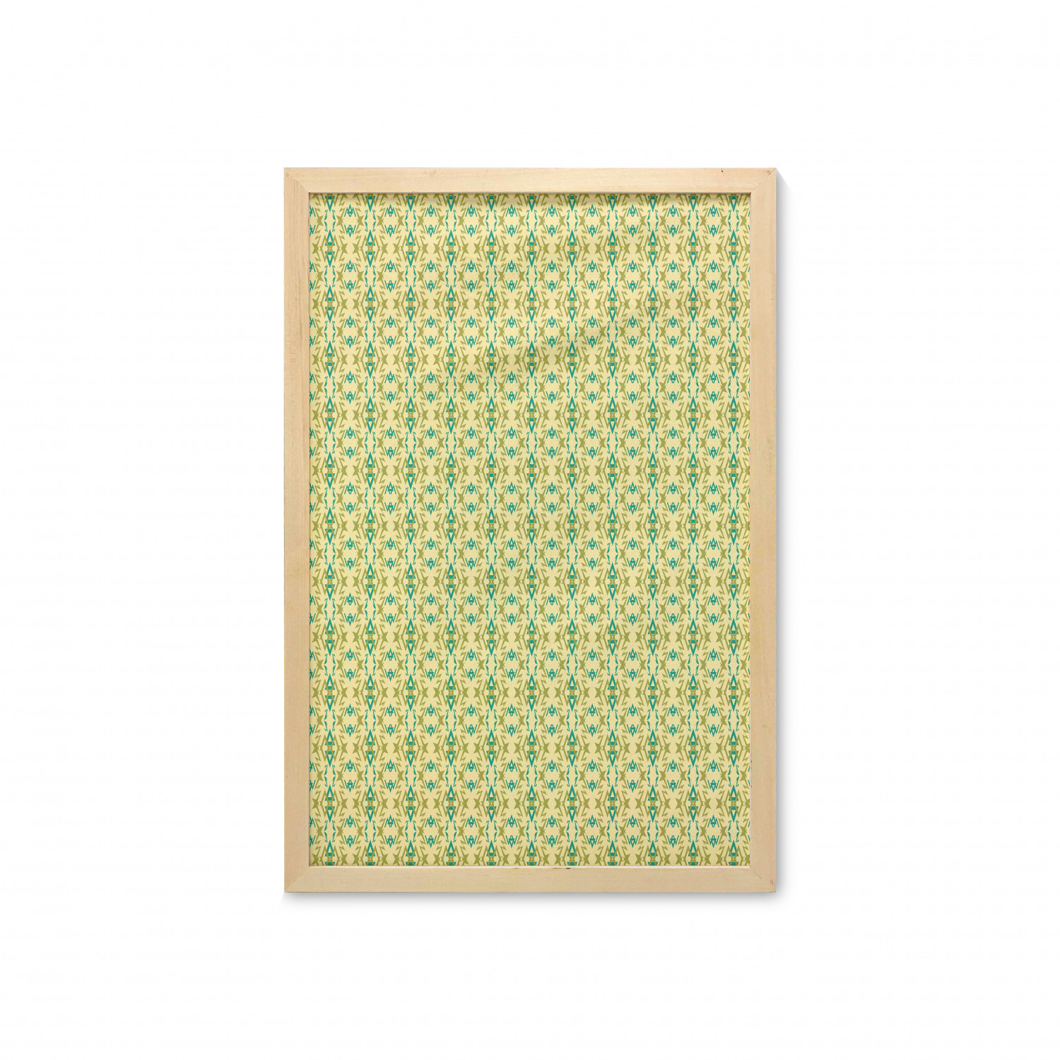 Ambesonne Abstract Shape Wall Art with Frame for Bathrooms Living Room Dorms - Picture 98 of 101