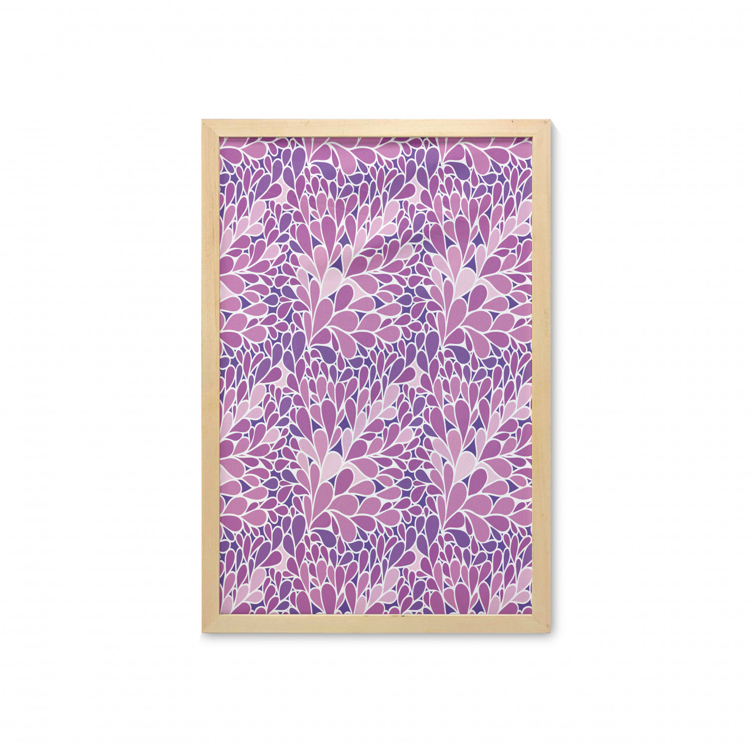 Ambesonne Abstract Shape Wall Art with Frame for Bathrooms Living Room Dorms - Picture 60 of 101