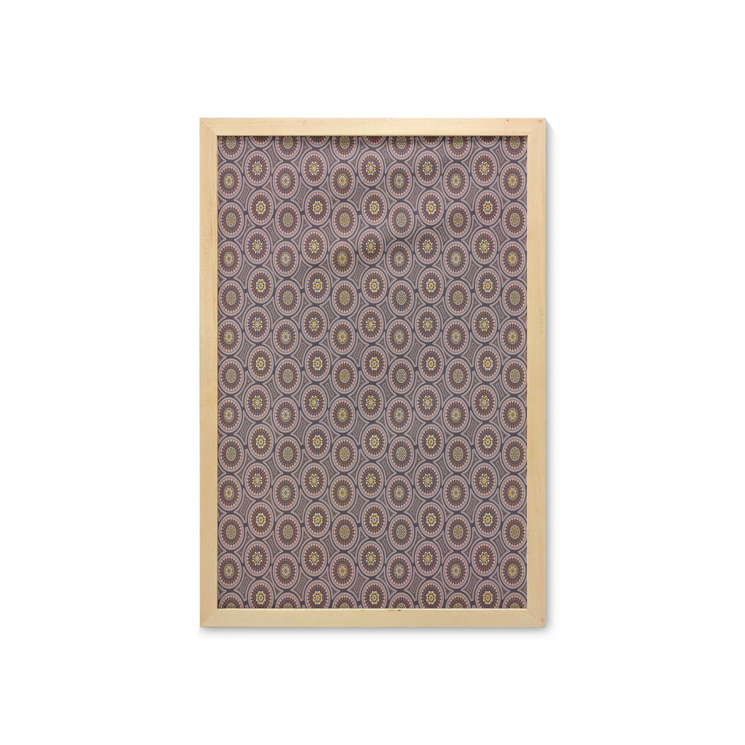 Ambesonne Abstract Shape Wall Art with Frame for Bathrooms Living Room Dorms - Picture 70 of 101