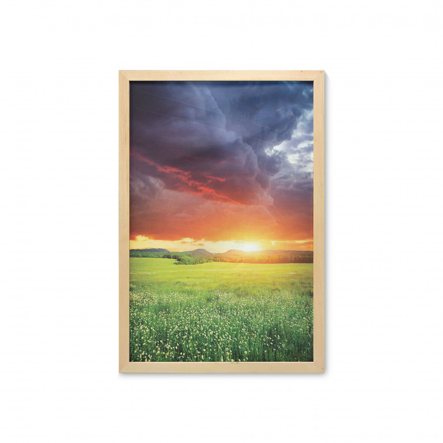 Ambesonne Pastel Wall Art with Frame for Bathrooms Living Room Dorms - Picture 112 of 121