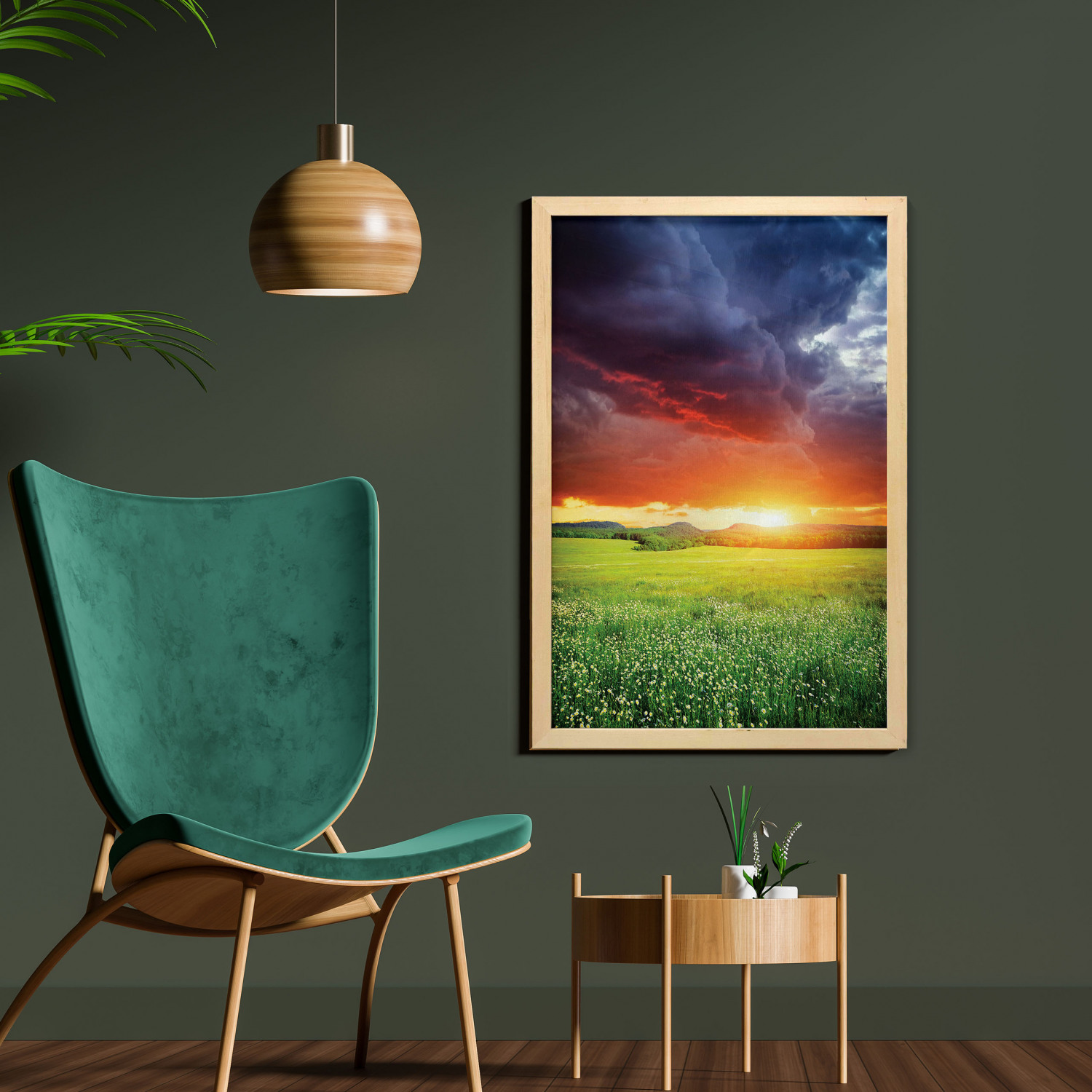 Ambesonne Pastel Wall Art with Frame for Bathrooms Living Room Dorms - Picture 113 of 121