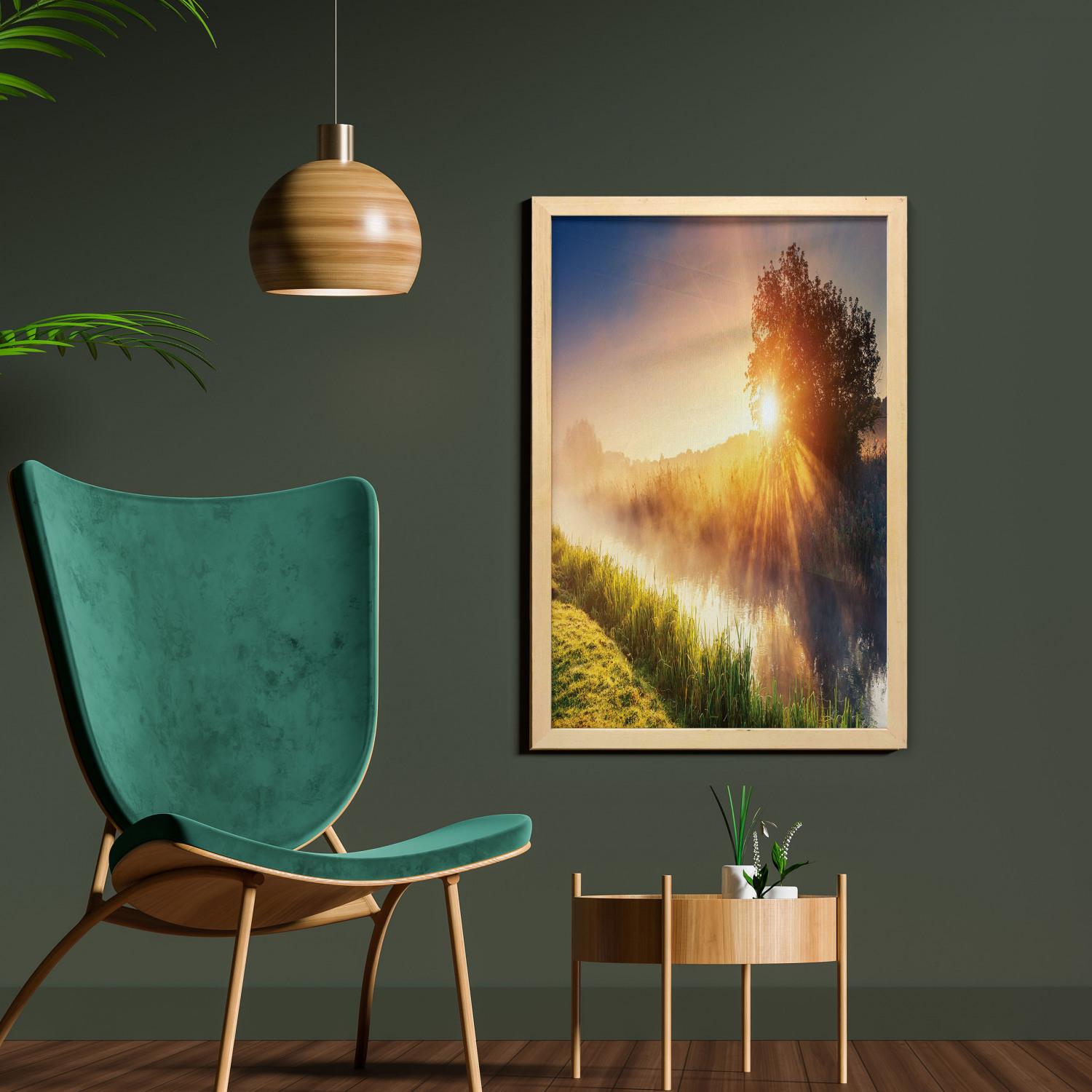 Ambesonne Pastel Wall Art with Frame for Bathrooms Living Room Dorms - Picture 117 of 121