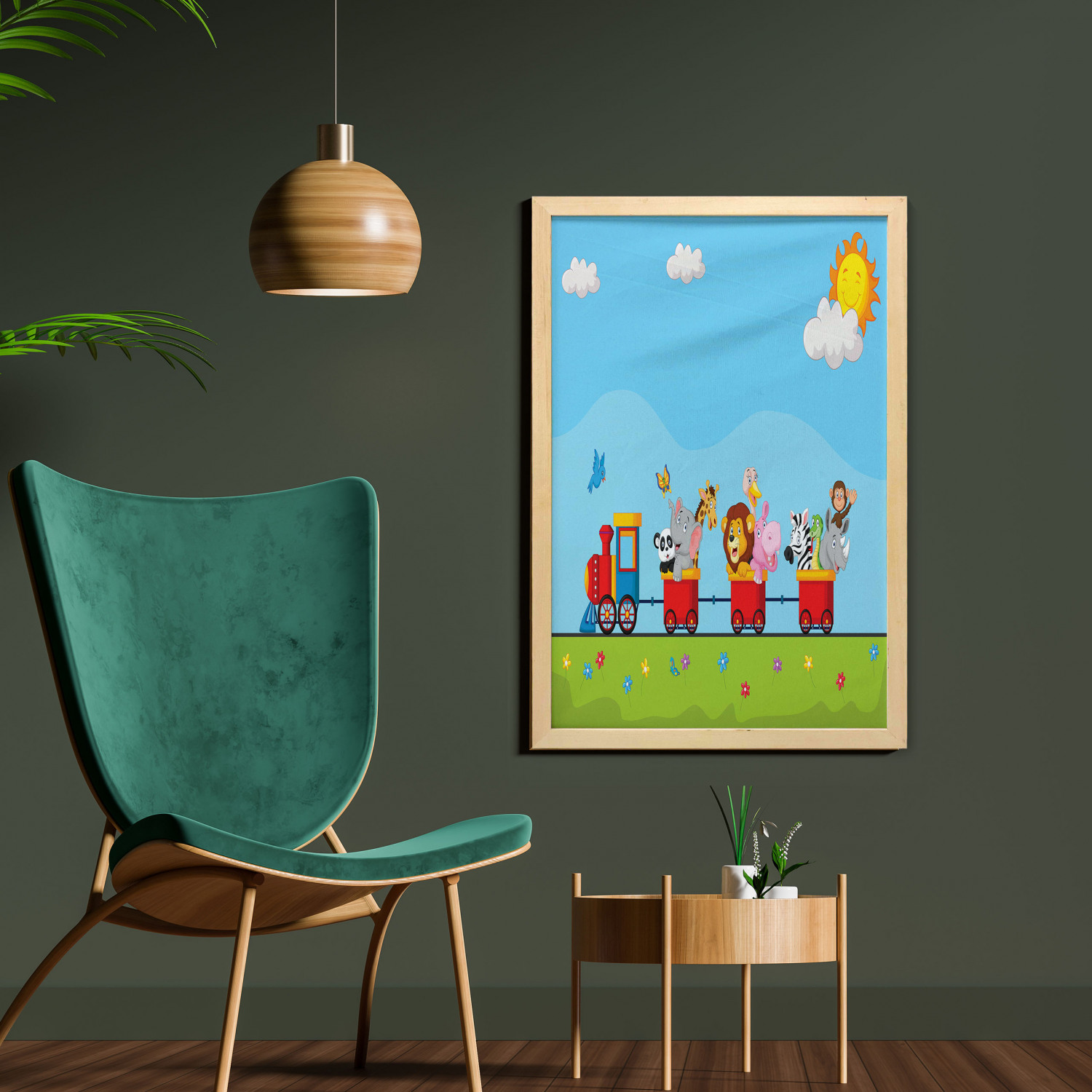 Ambesonne Pastel Wall Art with Frame for Bathrooms Living Room Dorms - Picture 17 of 121