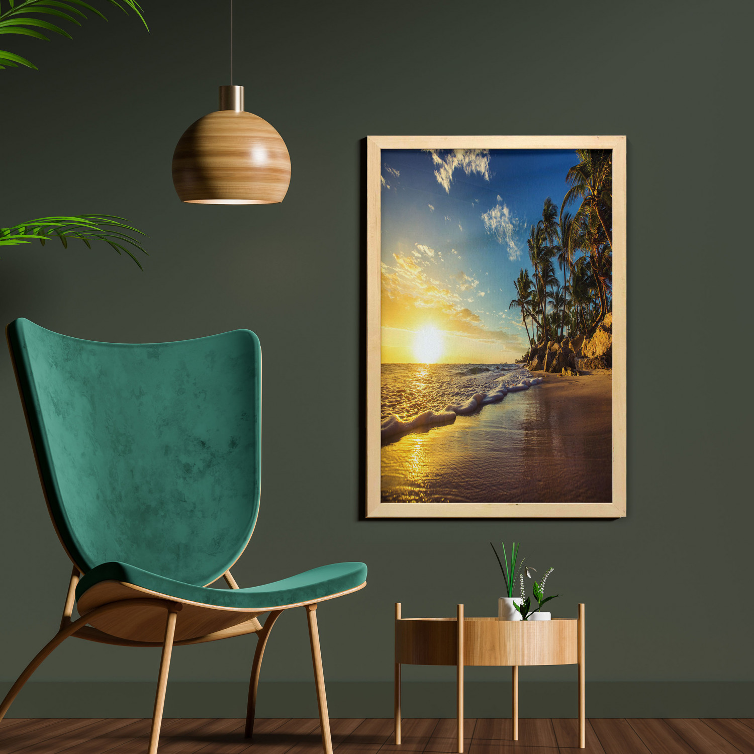 Ambesonne Pastel Wall Art with Frame for Bathrooms Living Room Dorms - Picture 41 of 121