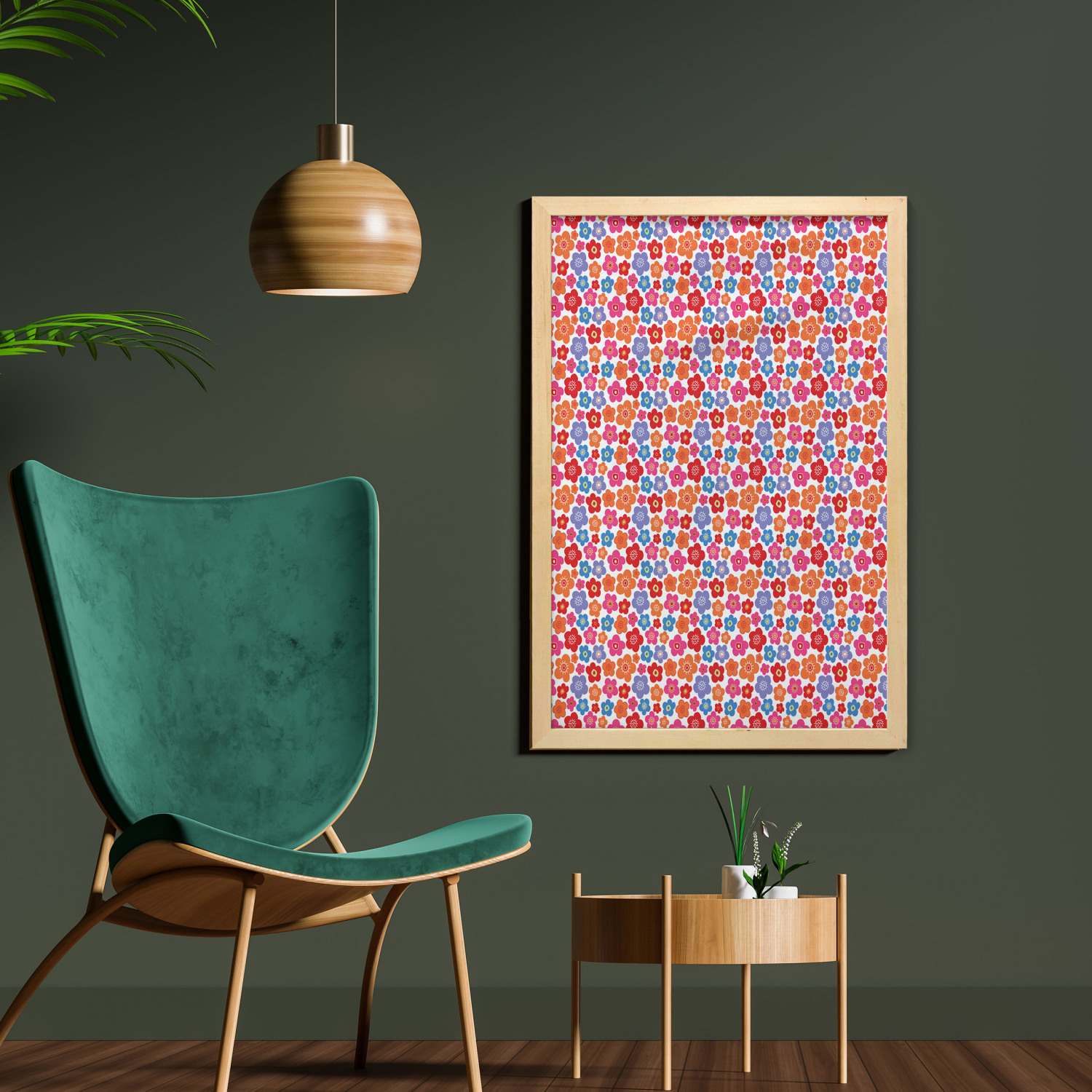 Ambesonne Pastel Wall Art with Frame for Bathrooms Living Room Dorms - Picture 49 of 121