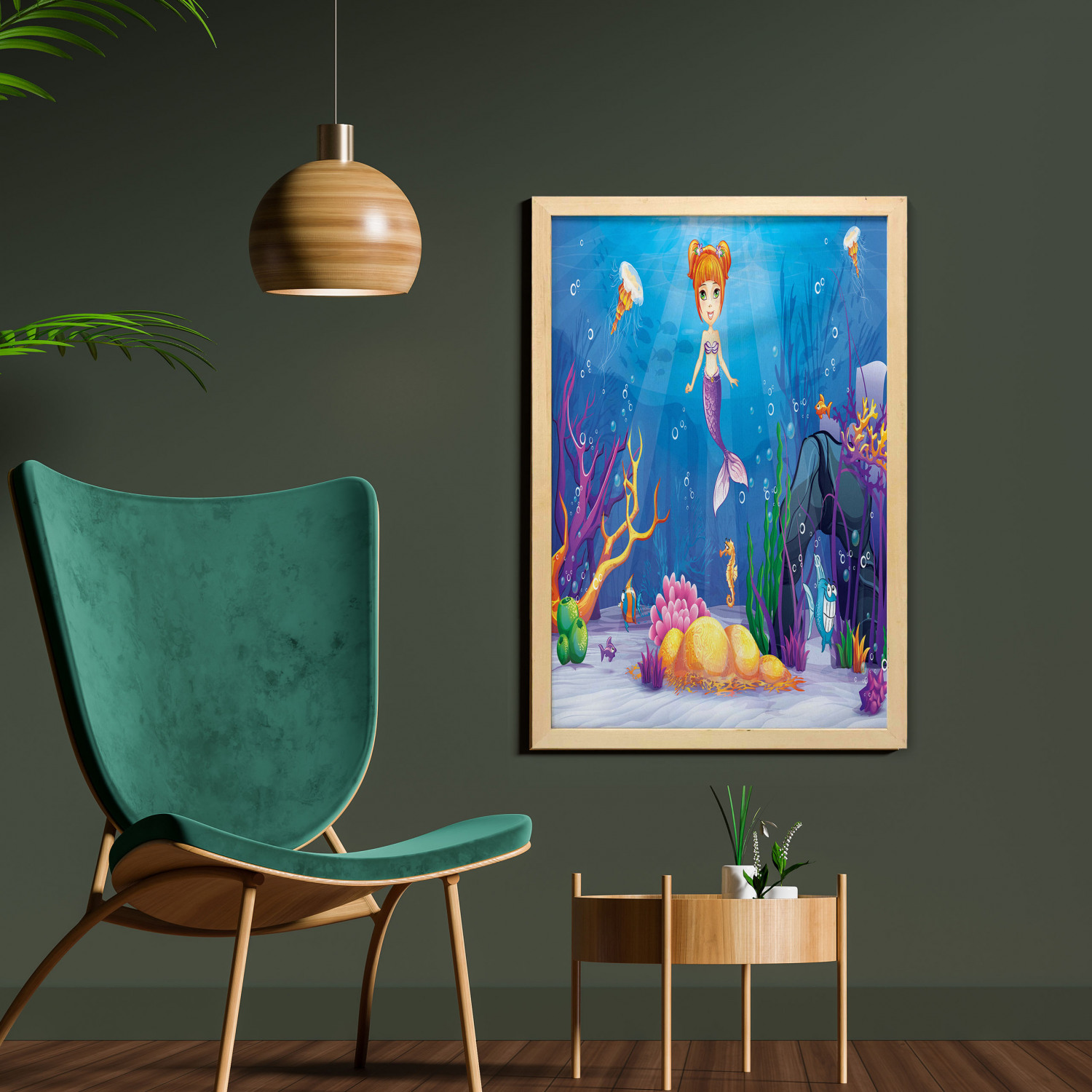 Ambesonne Pastel Wall Art with Frame for Bathrooms Living Room Dorms - Picture 19 of 121