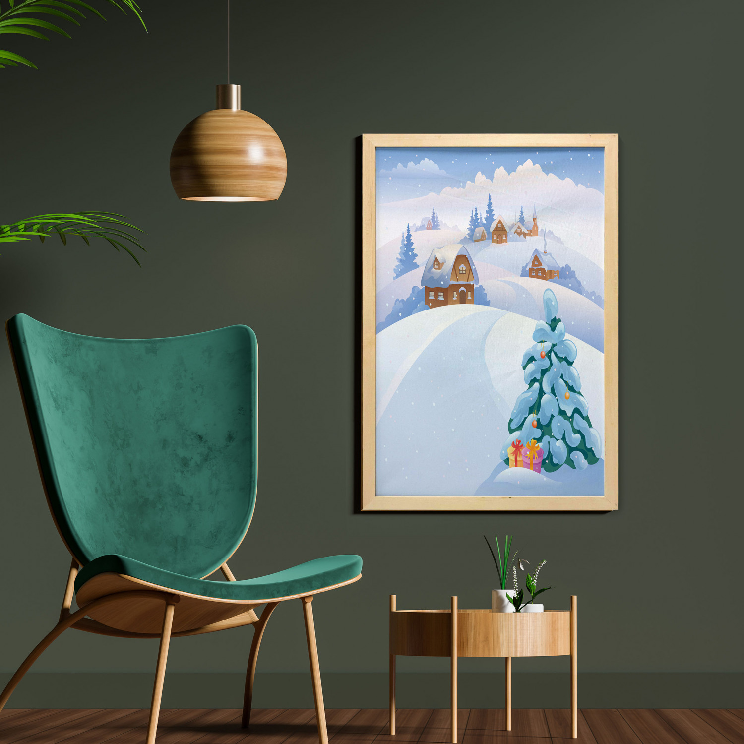 Ambesonne Country Wall Art with Frame for Bathrooms Living Room Dorms - Picture 107 of 123