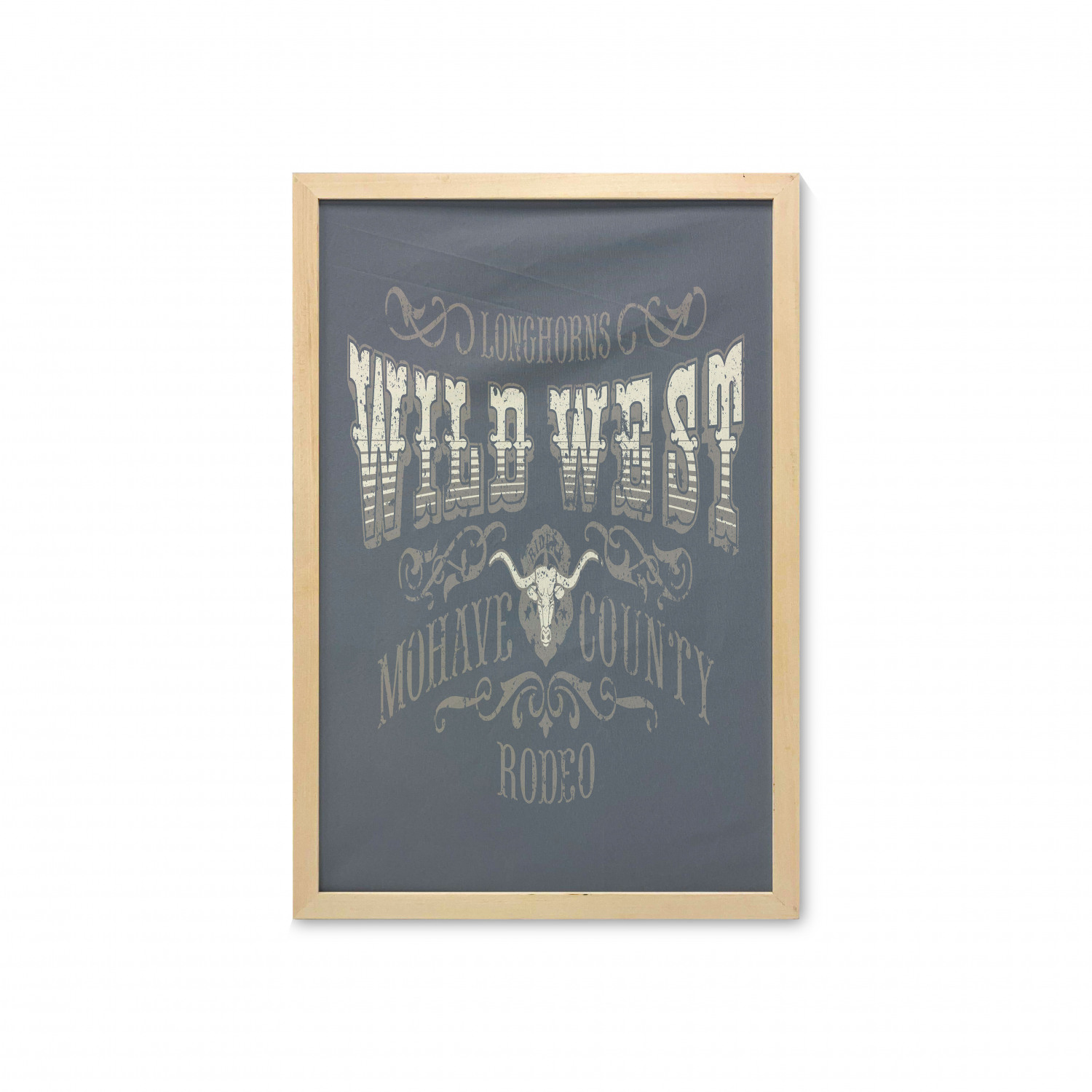 Ambesonne Country Wall Art with Frame for Bathrooms Living Room Dorms - Picture 120 of 123