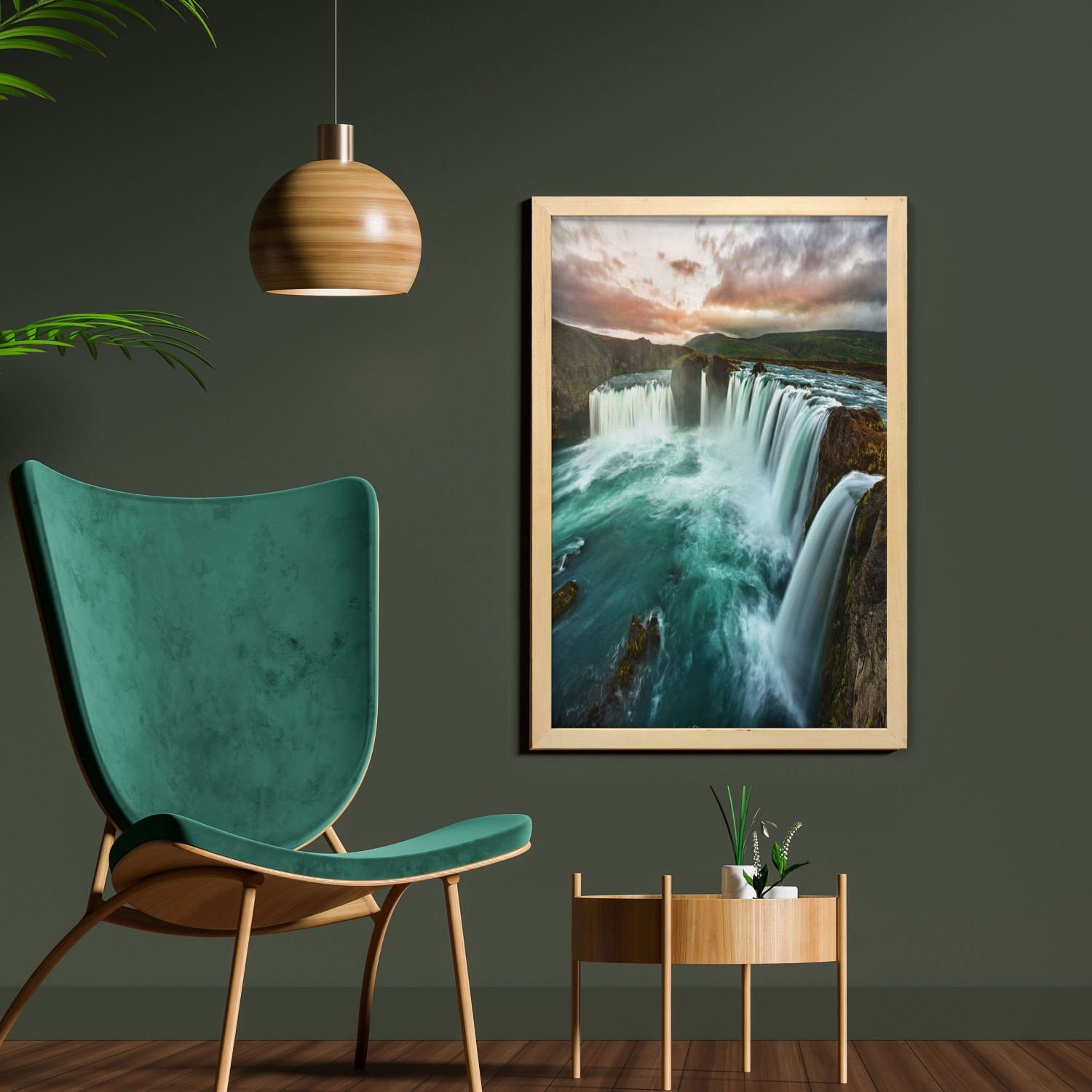 Ambesonne Pastel Wall Art with Frame for Bathrooms Living Room Dorms - Picture 121 of 121