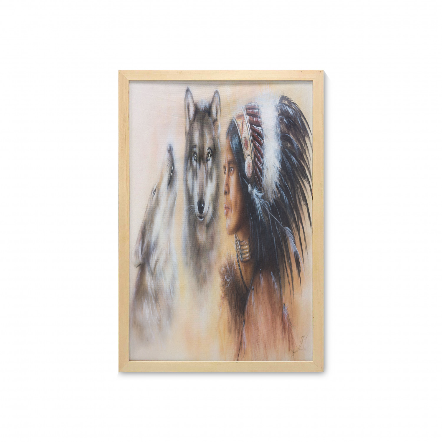 Ambesonne Pastel Wall Art with Frame for Bathrooms Living Room Dorms - Picture 80 of 121