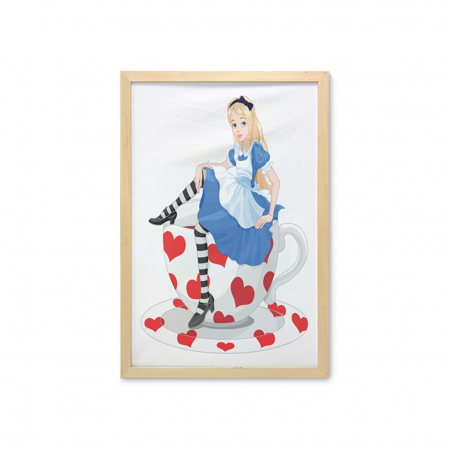 Ambesonne Pastel Wall Art with Frame for Bathrooms Living Room Dorms - Picture 4 of 121