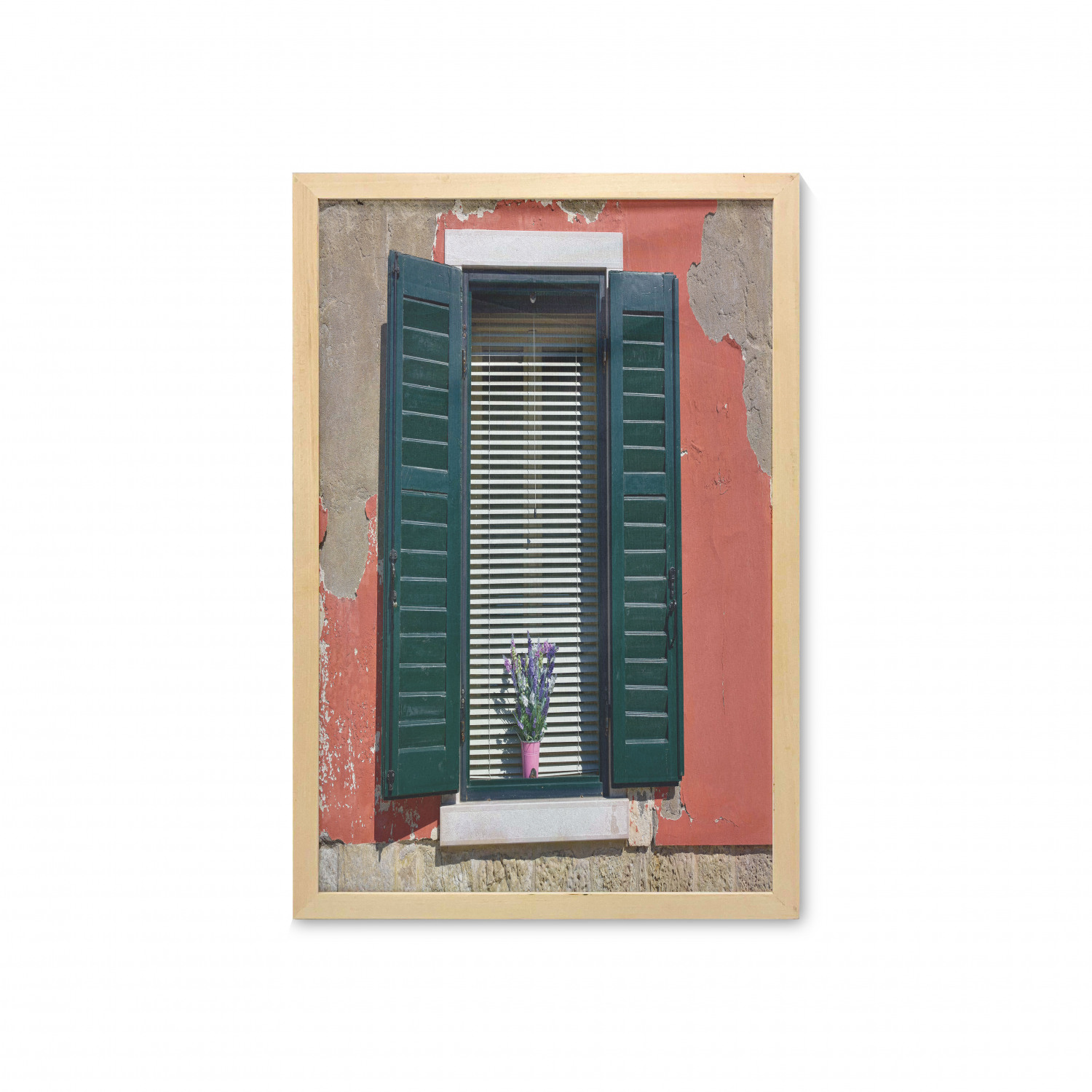 Ambesonne Country Wall Art with Frame for Bathrooms Living Room Dorms - Picture 70 of 123