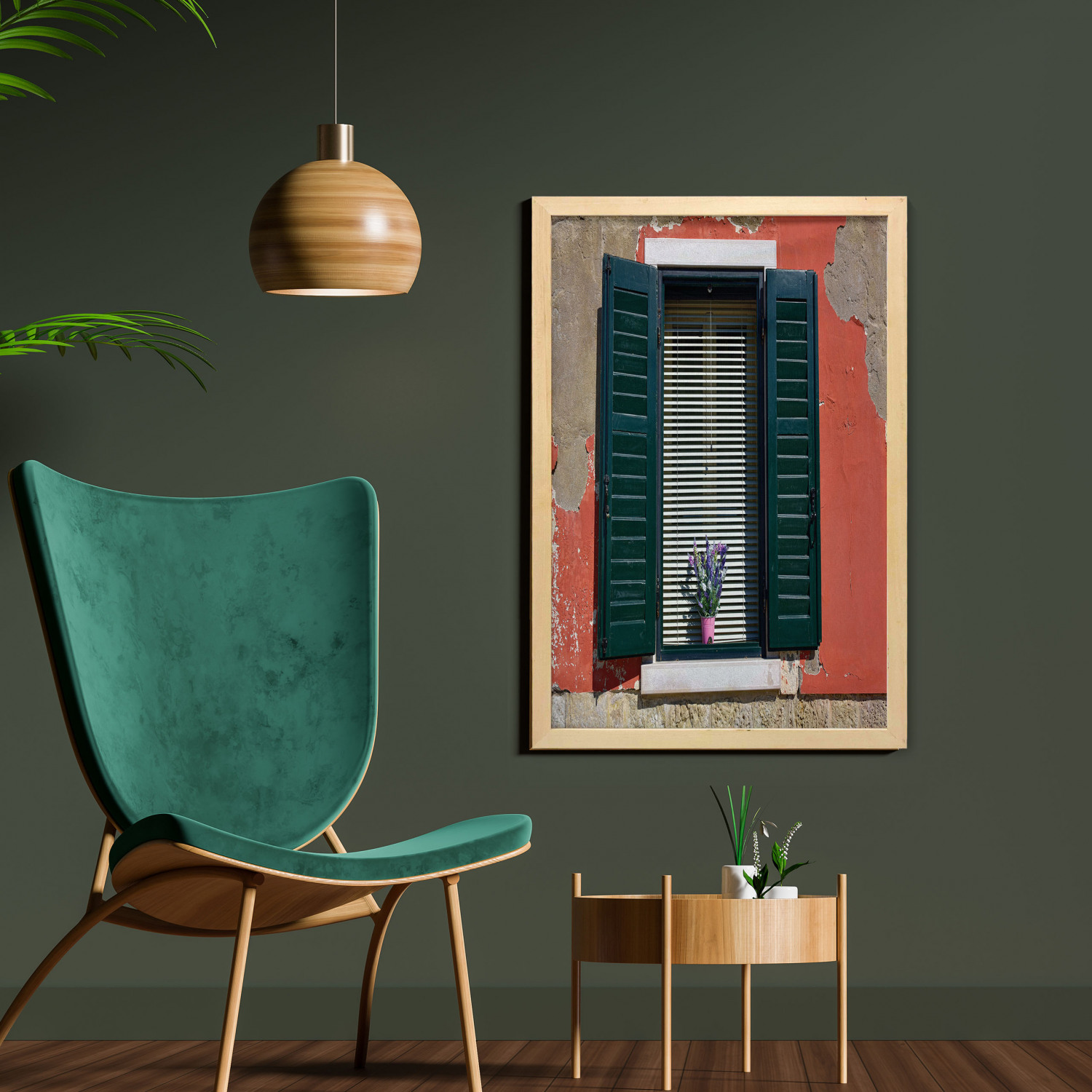 Ambesonne Country Wall Art with Frame for Bathrooms Living Room Dorms - Picture 71 of 123