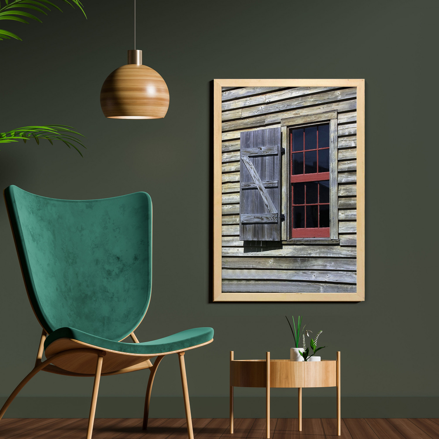 Ambesonne Country Wall Art with Frame for Bathrooms Living Room Dorms - Picture 109 of 123