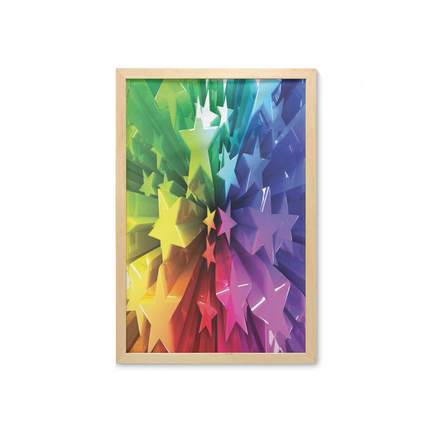 Ambesonne Pastel Wall Art with Frame for Bathrooms Living Room Dorms - Picture 20 of 121