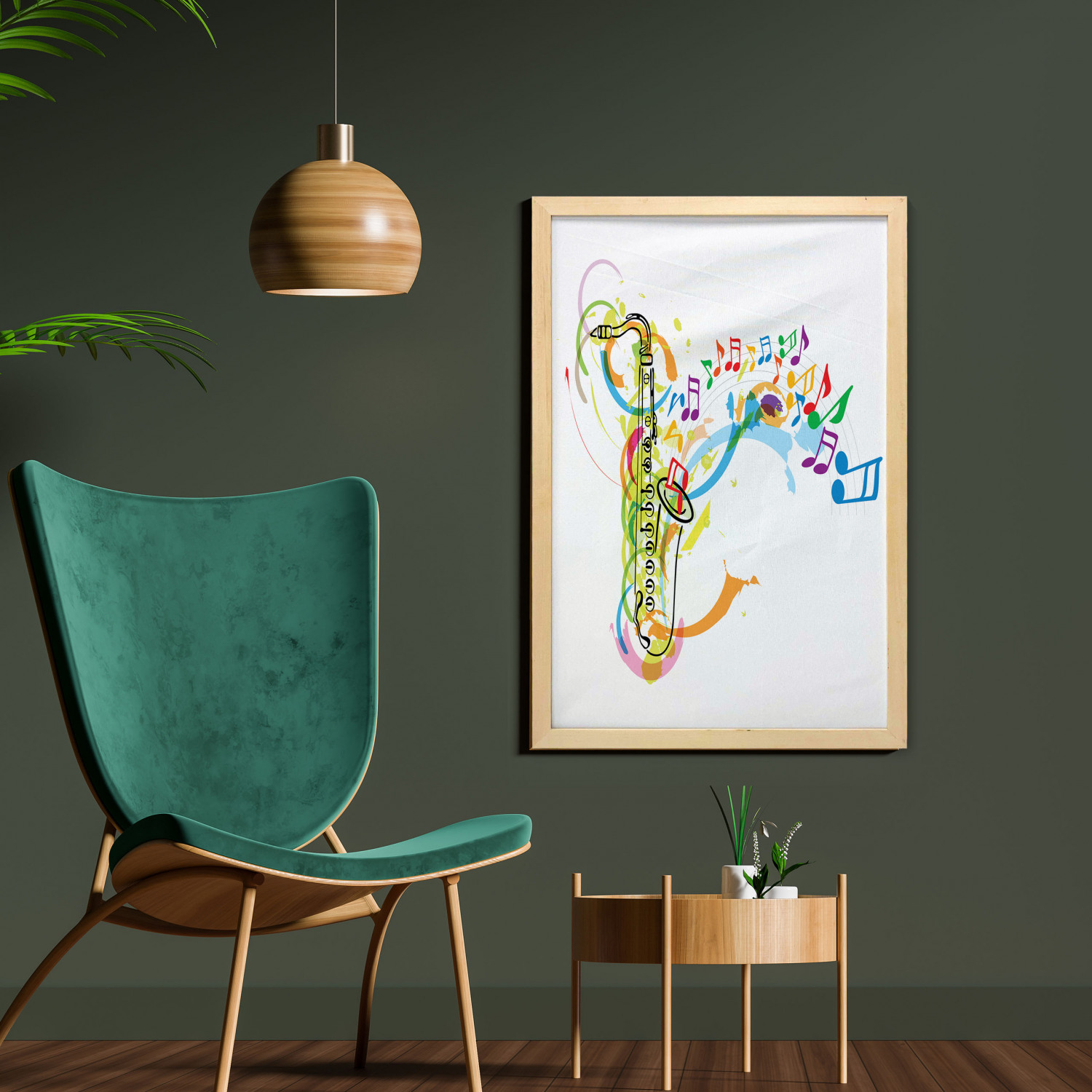 Ambesonne Pastel Wall Art with Frame for Bathrooms Living Room Dorms - Picture 105 of 121