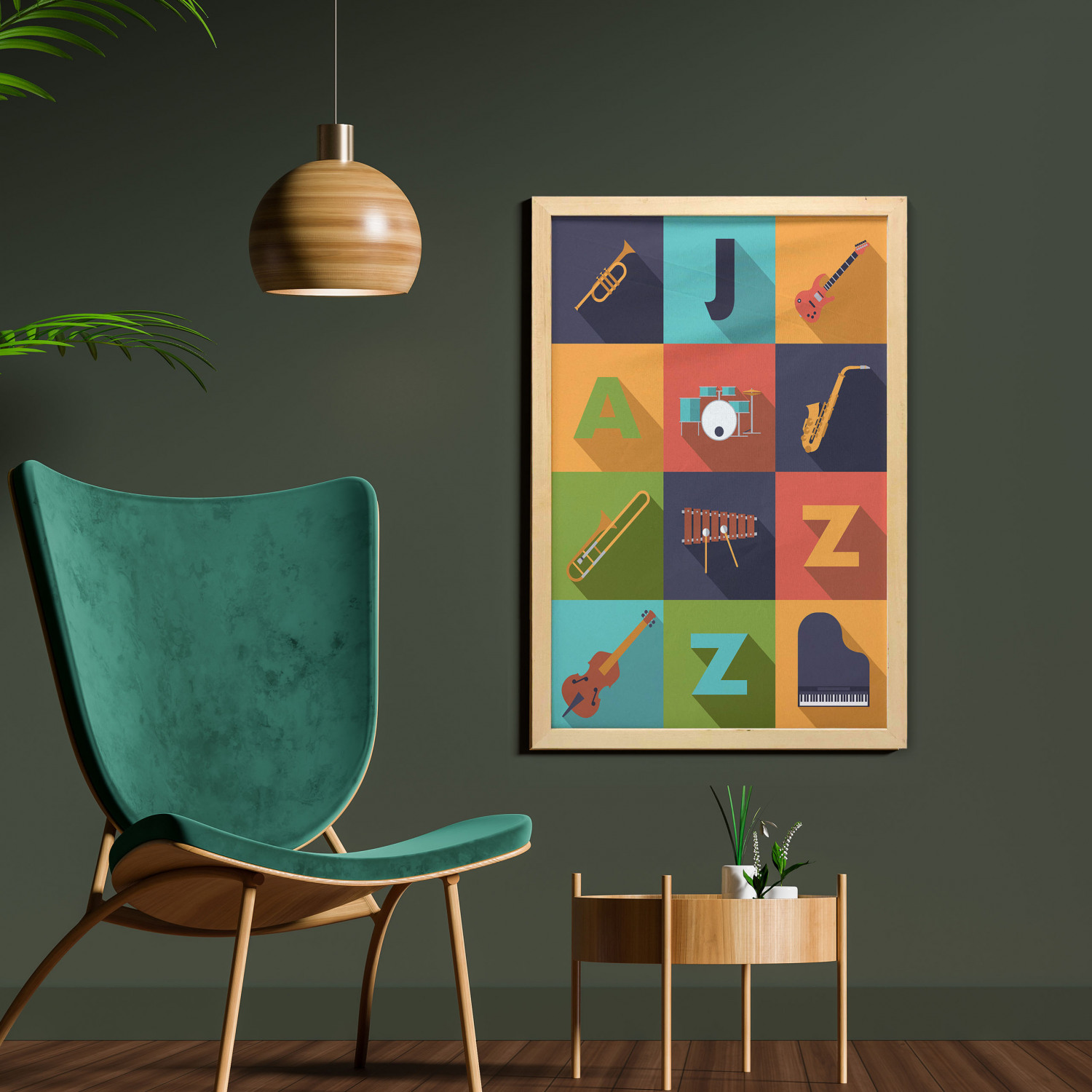 Ambesonne Pastel Wall Art with Frame for Bathrooms Living Room Dorms - Picture 73 of 121