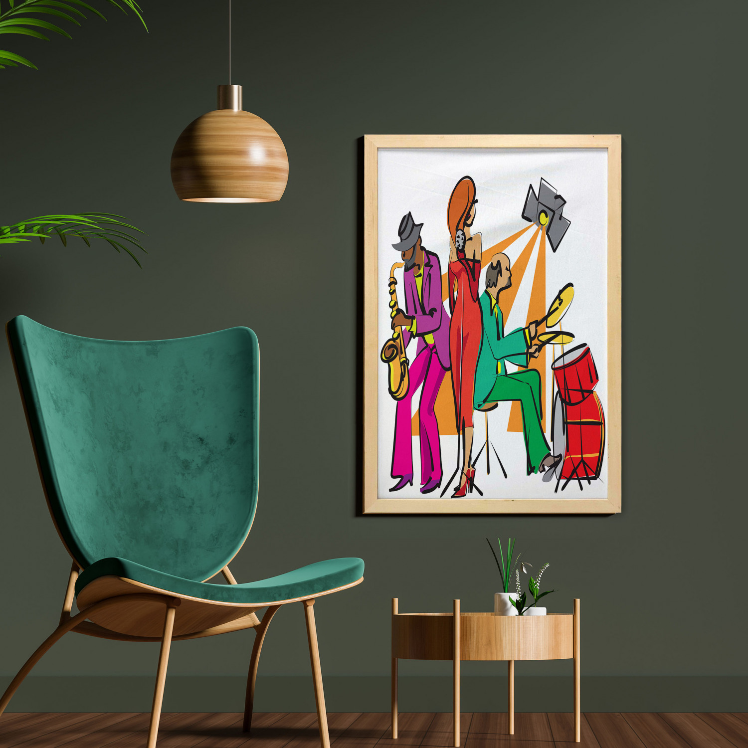 Ambesonne Pastel Wall Art with Frame for Bathrooms Living Room Dorms - Picture 71 of 121