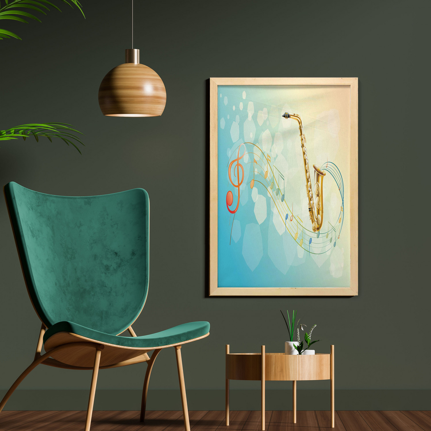 Ambesonne Pastel Wall Art with Frame for Bathrooms Living Room Dorms - Picture 79 of 121
