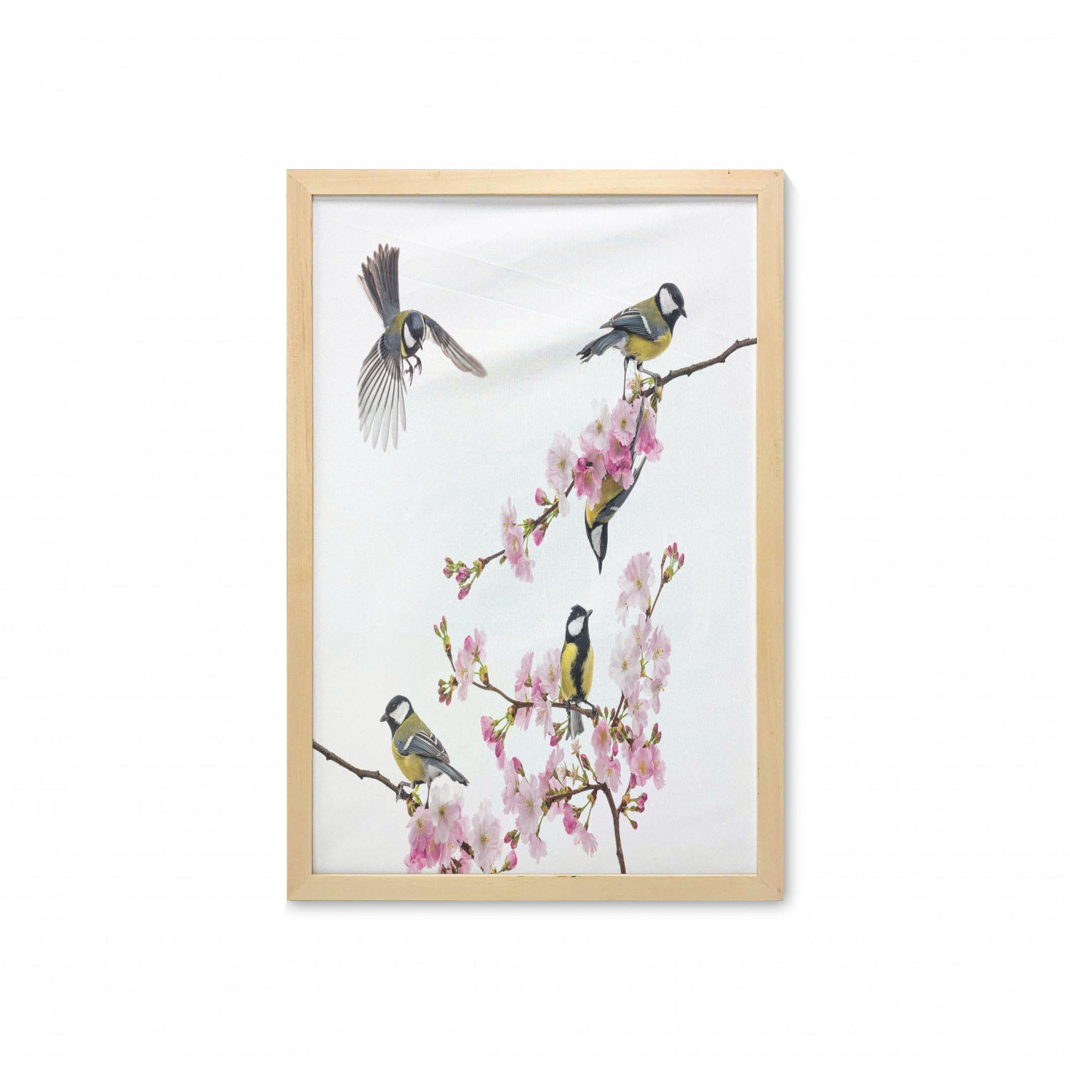 Ambesonne Pastel Wall Art with Frame for Bathrooms Living Room Dorms - Picture 64 of 121