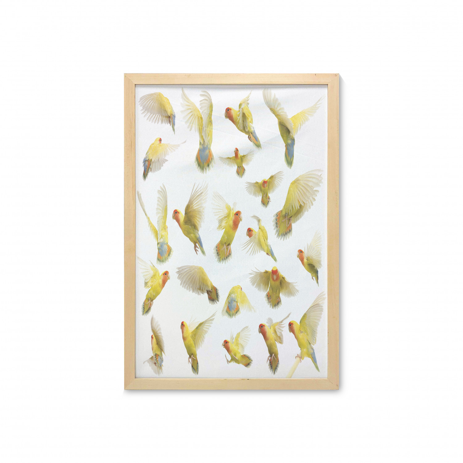 Ambesonne Pastel Wall Art with Frame for Bathrooms Living Room Dorms - Picture 84 of 121