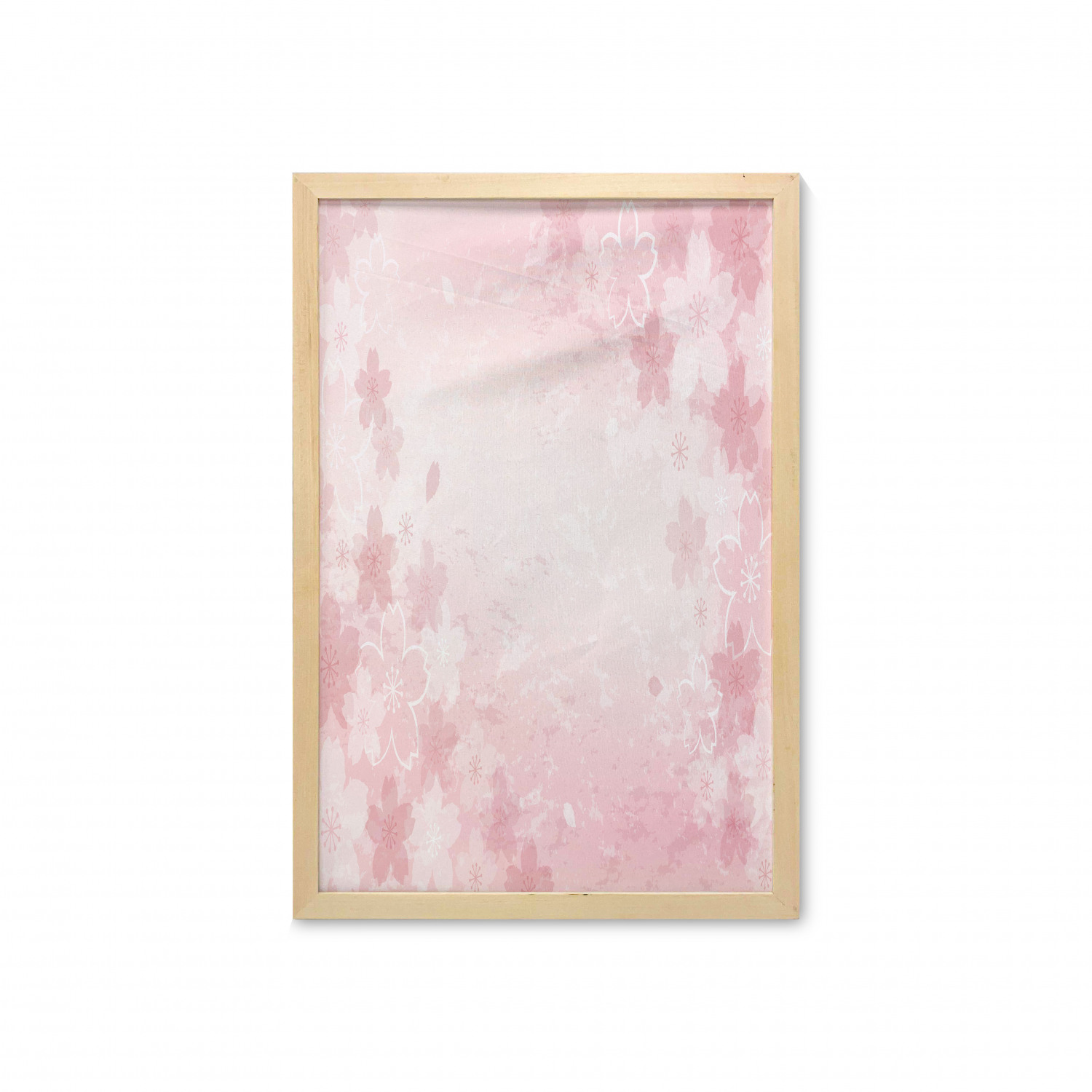 Ambesonne Pink Wall Art with Frame for Bathrooms Living Room Dorms - Picture 26 of 123