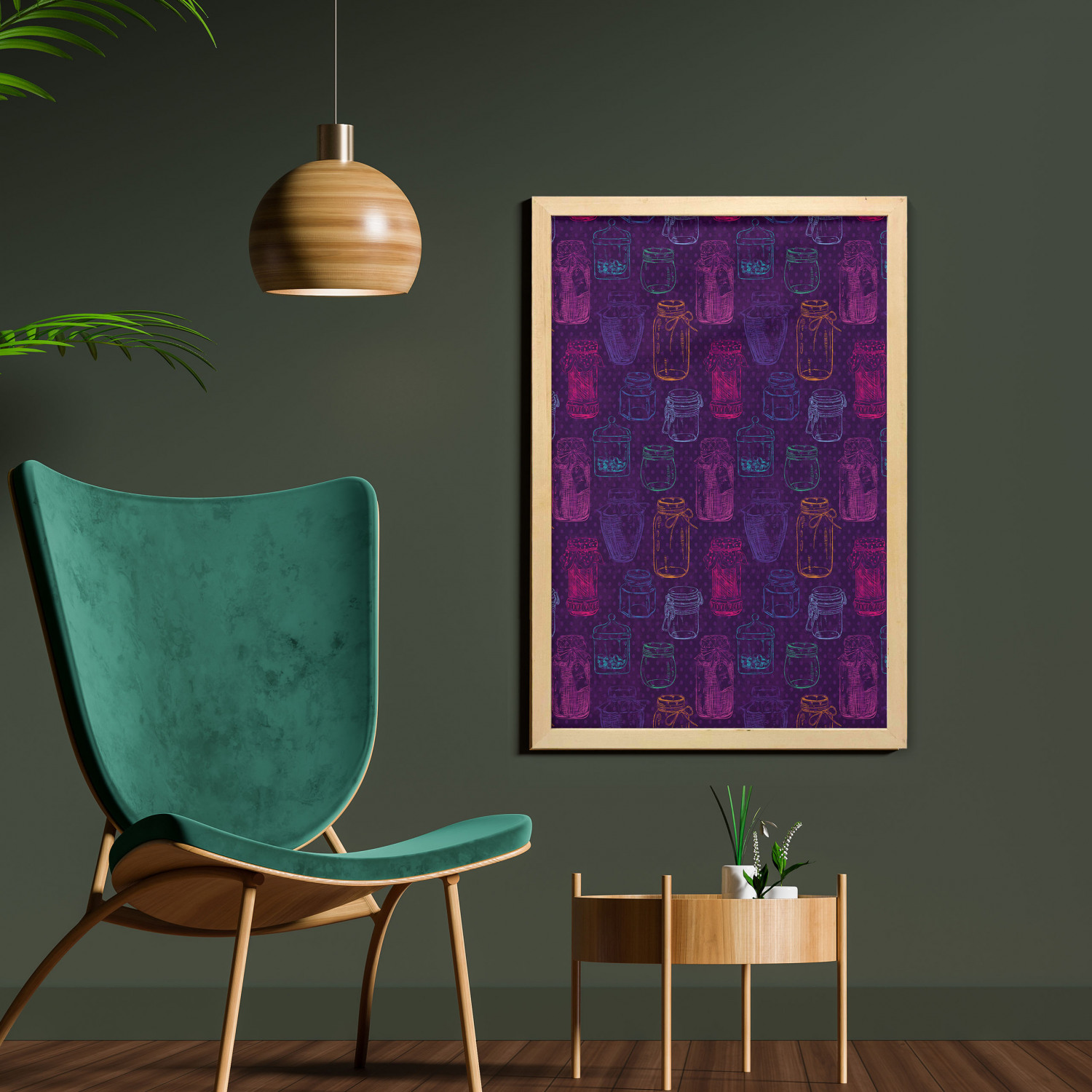 Ambesonne Pastel Wall Art with Frame for Bathrooms Living Room Dorms - Picture 87 of 121