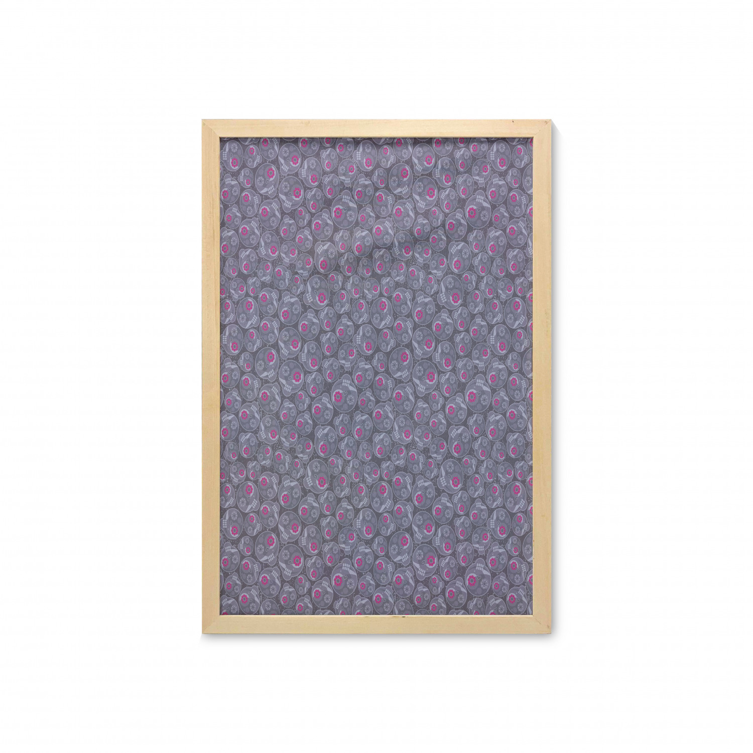 Ambesonne Sugar Skull Wall Art with Frame for Bathrooms Living Room Dorms - Picture 104 of 121