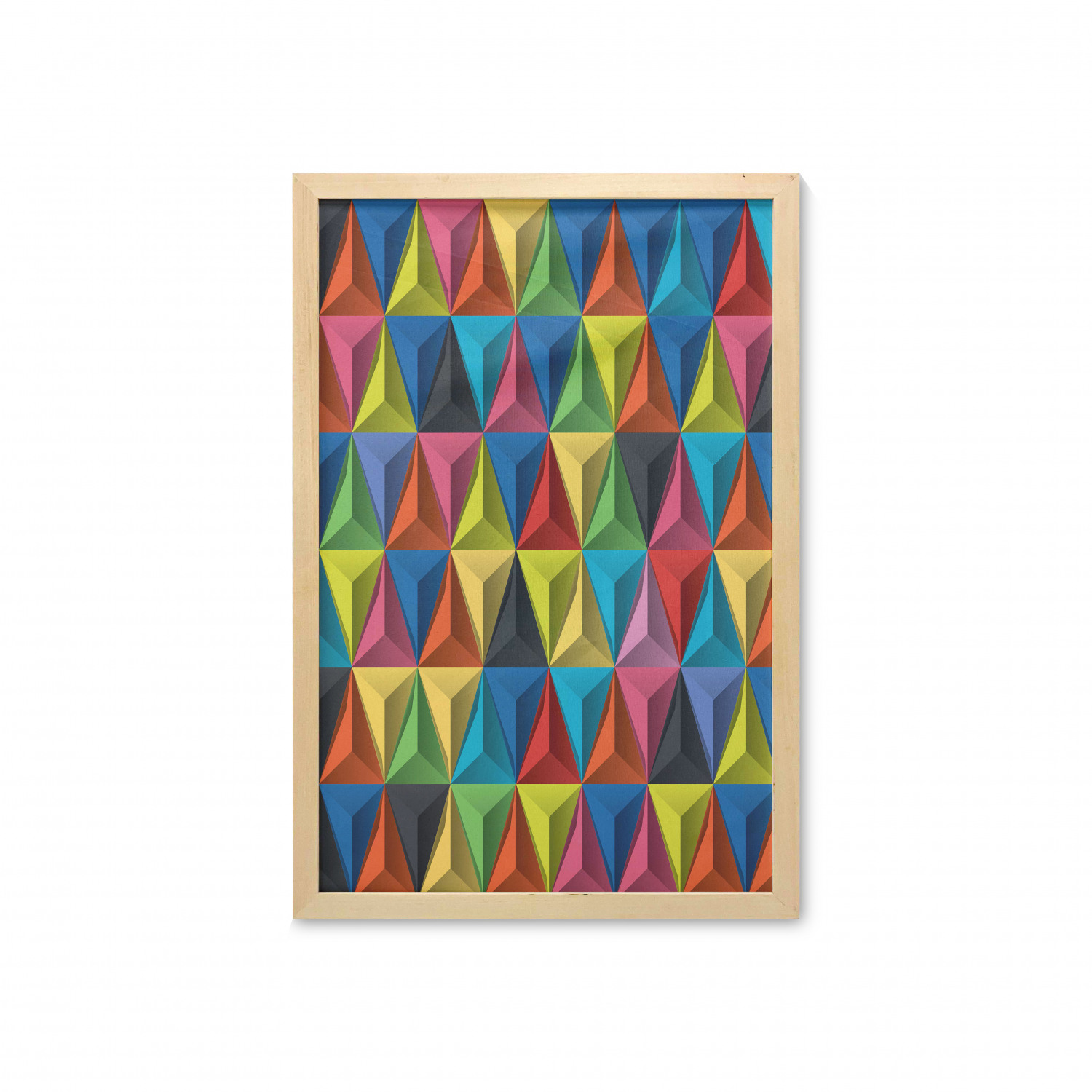Ambesonne Pastel Wall Art with Frame for Bathrooms Living Room Dorms - Picture 90 of 121