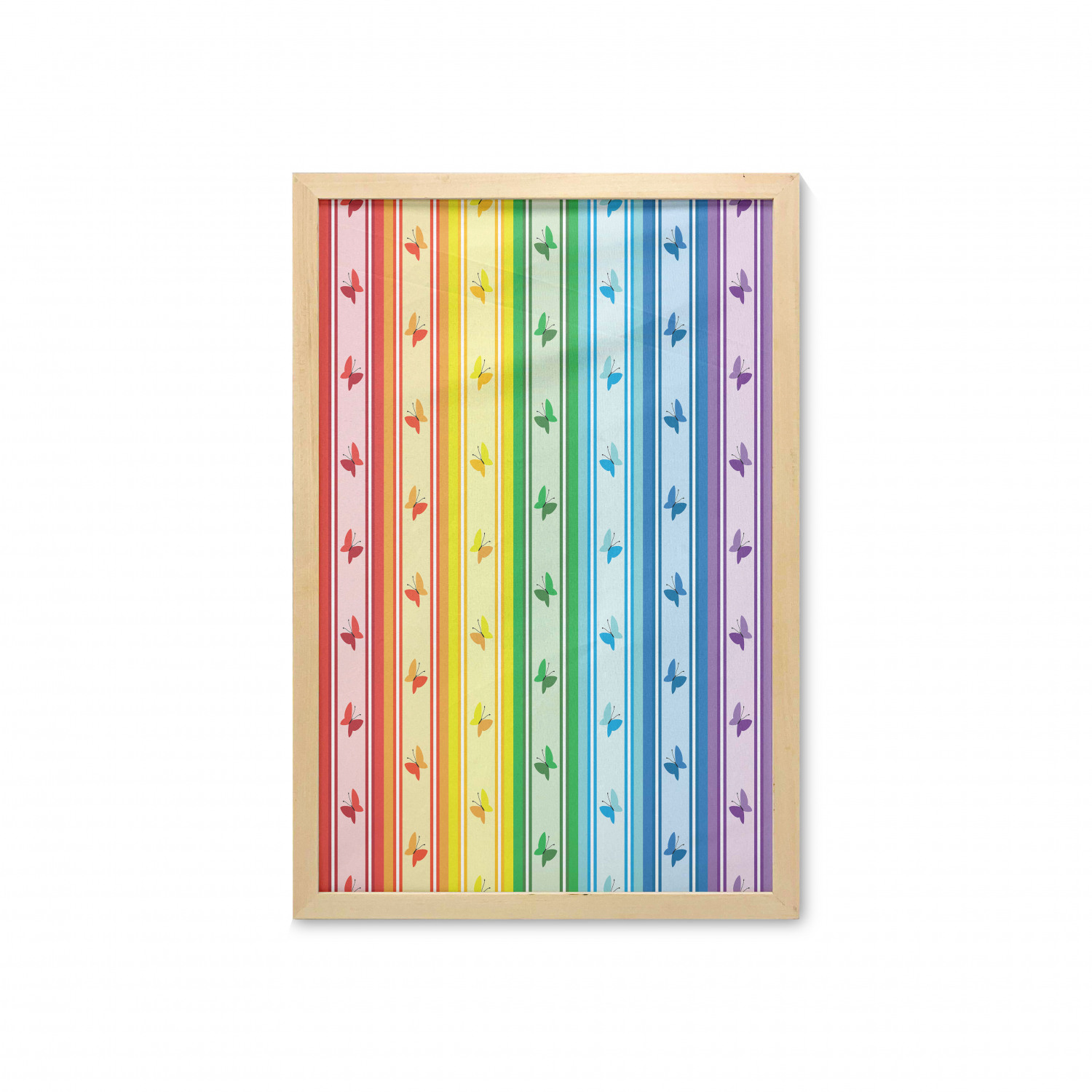 Ambesonne Pastel Wall Art with Frame for Bathrooms Living Room Dorms - Picture 108 of 121